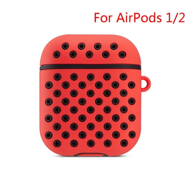 Cover for Airpods Pro 2 1 Case Silicone Air Pods Earphone Protector for Nike Airpod2 Acessories cover with keychain Airpods Case