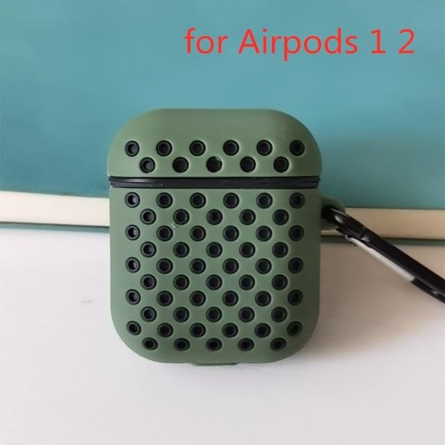 Cover for Airpods Pro 2 1 Case Silicone Air Pods Earphone Protector for Nike Airpod2 Acessories cover with keychain Airpods Case