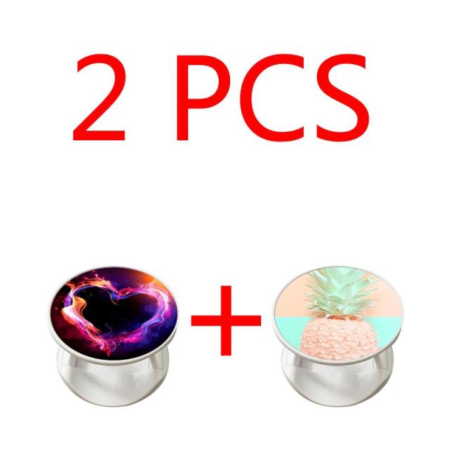 phone holder car Round Fashion Air Sac Phone Holder Expanding Stand Grip Mount foldable phone holder  finger phone holder socket