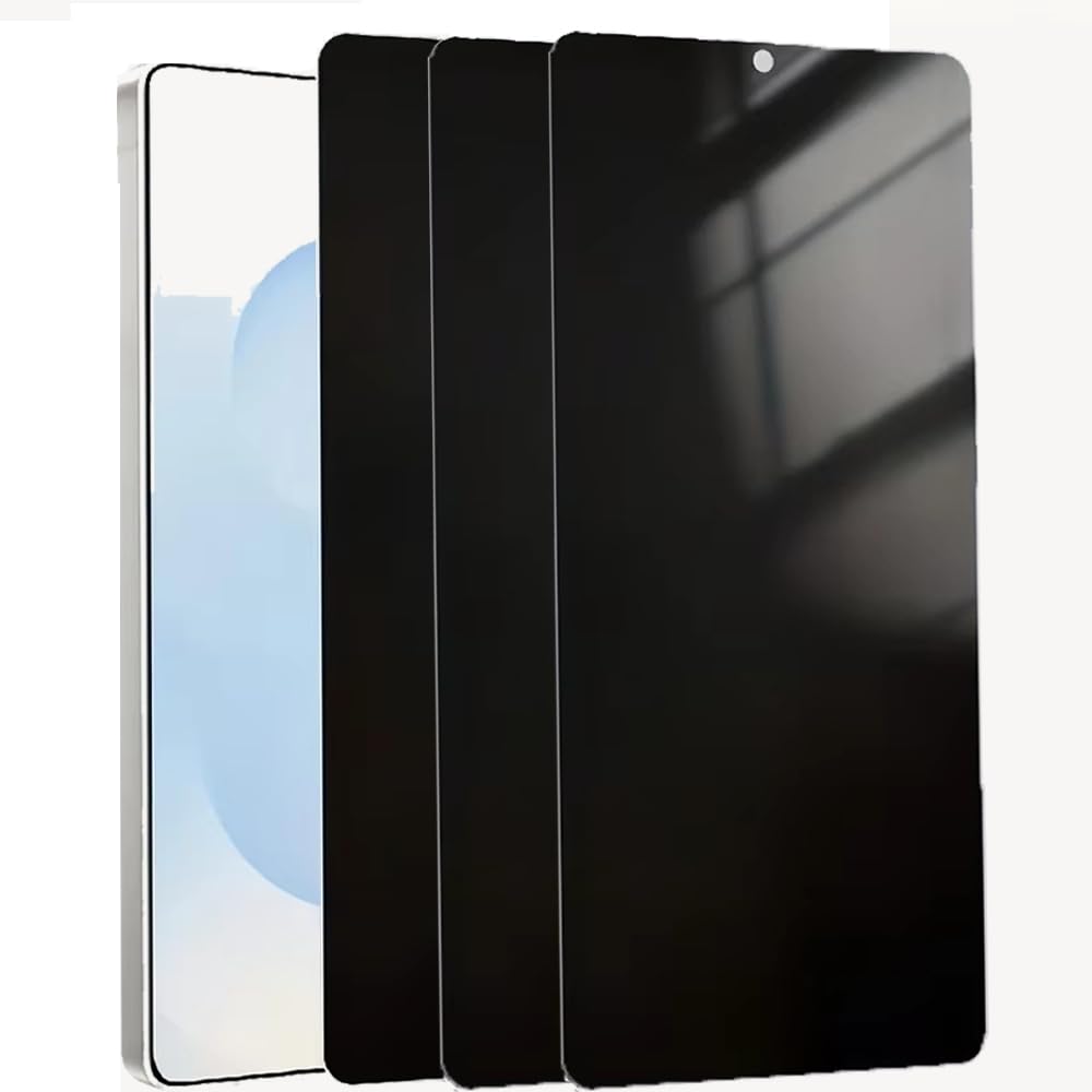 3 Pack Privacy Screen Protector for Samsung Galaxy Note 10, 9H Hardness [Anti-Scratch] Anti-Spy Tempered Glass Film for Samsung Galaxy Note 10 [Support Fingerprint Unlock]