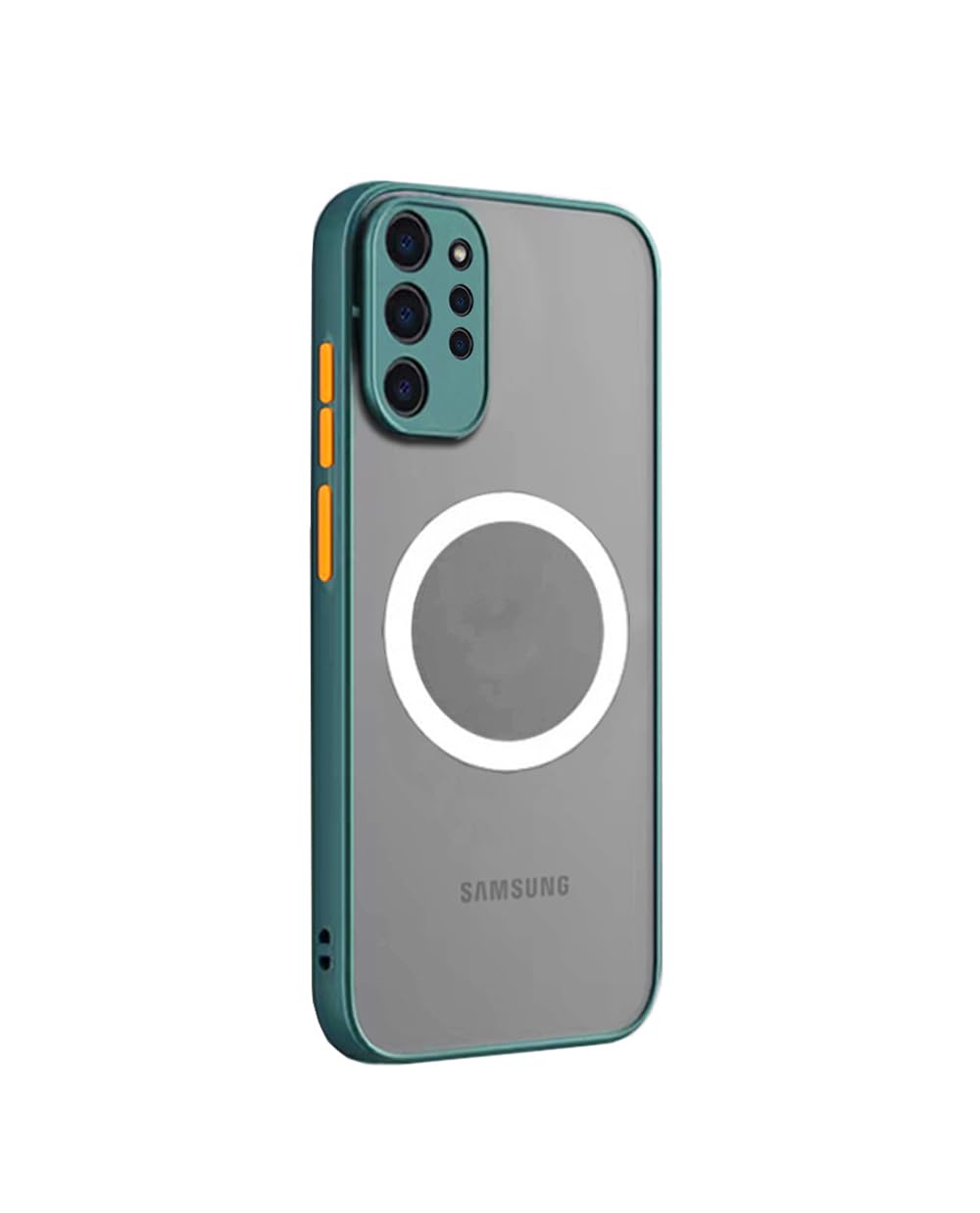 Galaxy Note 10 Plus Case Magnetic [Support Magsafe Charger] Wireless Anti-Scratch Shockproof Matte Clear Camera Protection Slim Thin Phone Cover Case for Samsung Galaxy Note 10 Plus 6.8"-Black