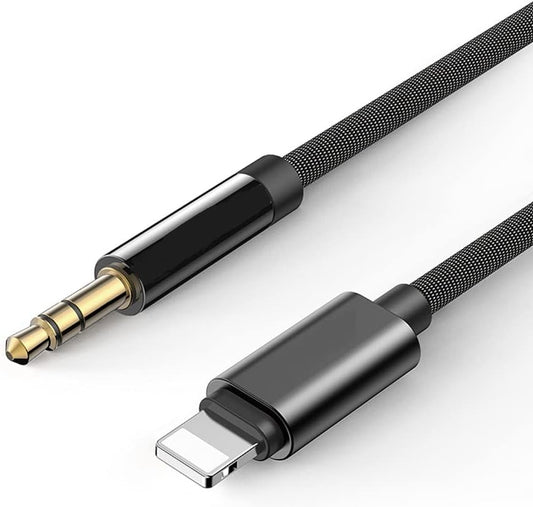 Marvers AUX Audio Cable 3.5mm to lightning 3FT