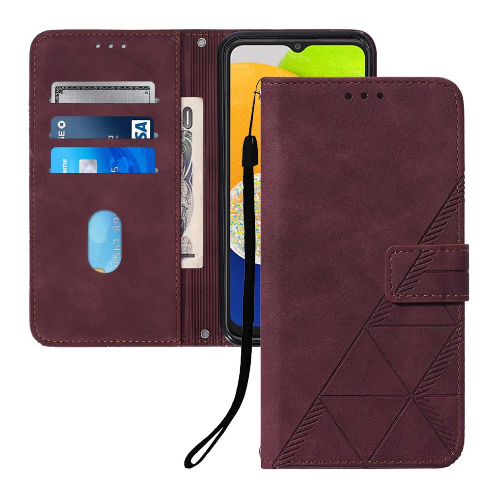 Flip Case for Moto Edge 2024 5G Faux Leather Wallet Holster with Cards Holder Kickstand Magnetic Closure Shockproof Folio Protect Cover for Motorola Edge (2024). Black YBS