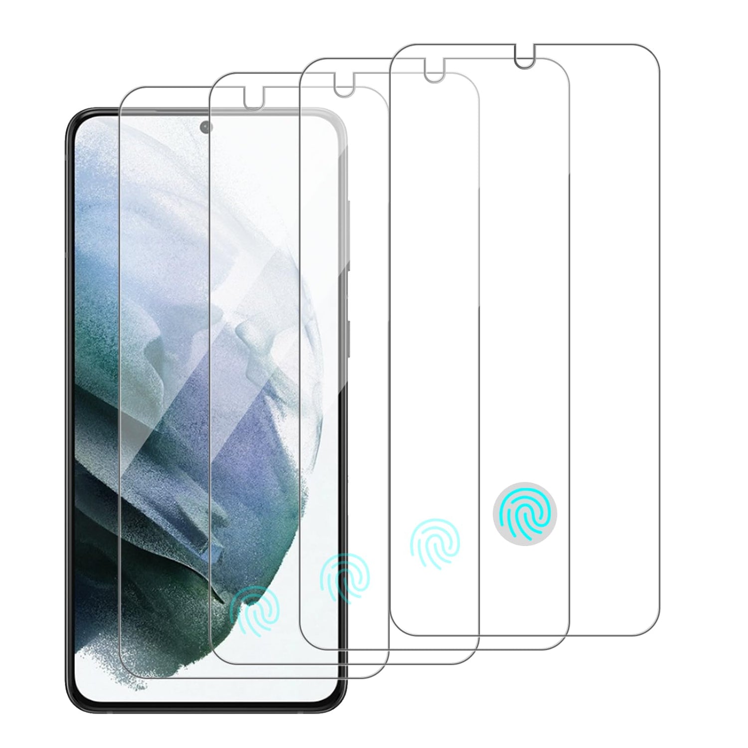 4 Pack Glass Screen Protector Compatible for Samsung Galaxy S20 FE 5G / SM-g781u [9H Hardness]-HD Screen Tempered Glass, Scratch Resistant,Easy Install [Case Friendly]
