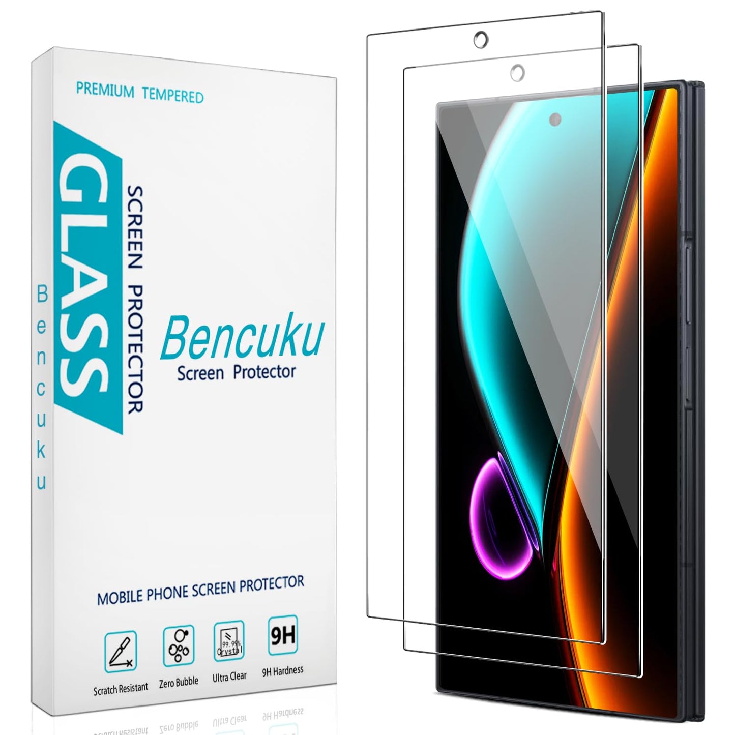 2 Pack Privacy Screen Protector for Samsung Galaxy A26 5G