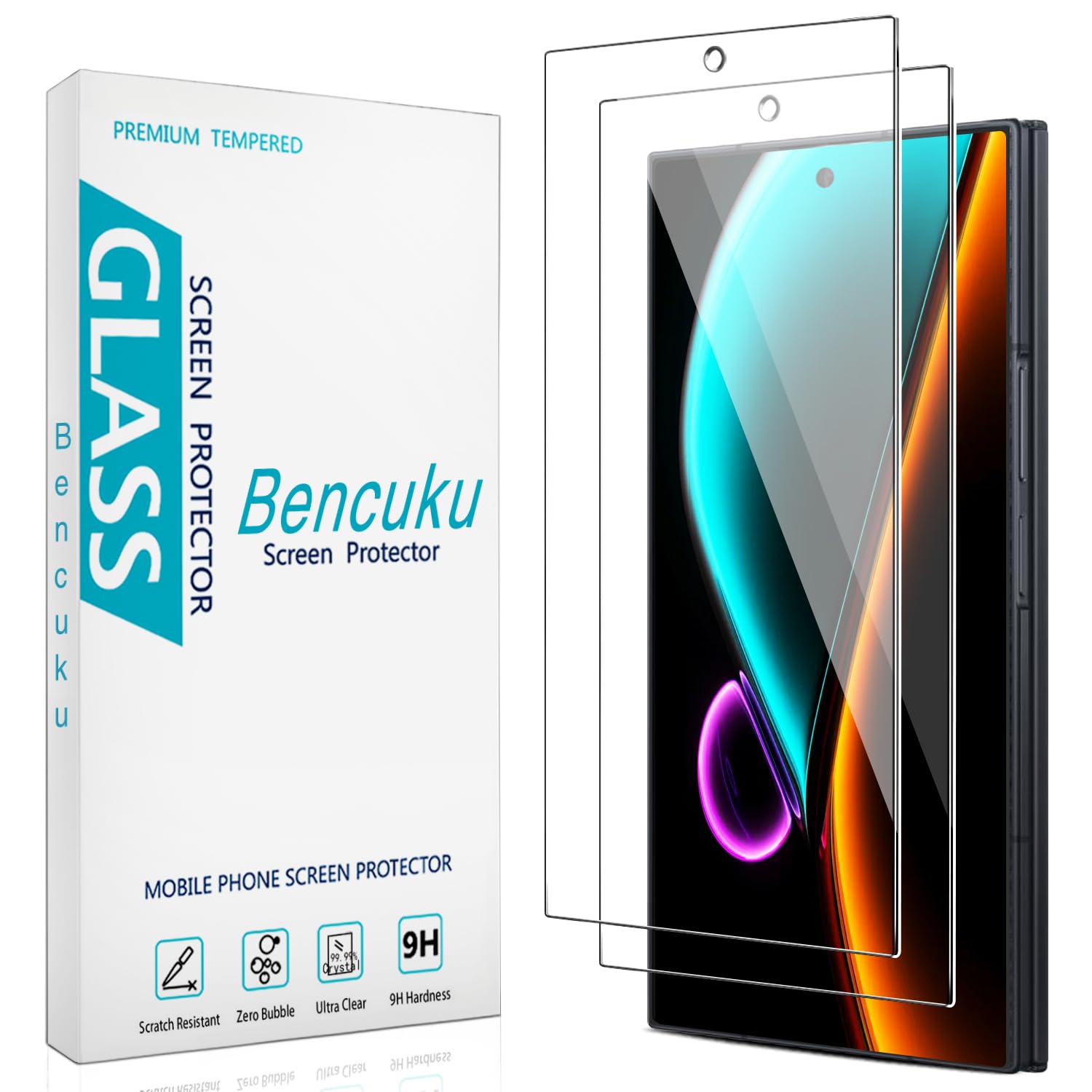 2 Pack Privacy Screen Protector for Samsung Galaxy A26 5G