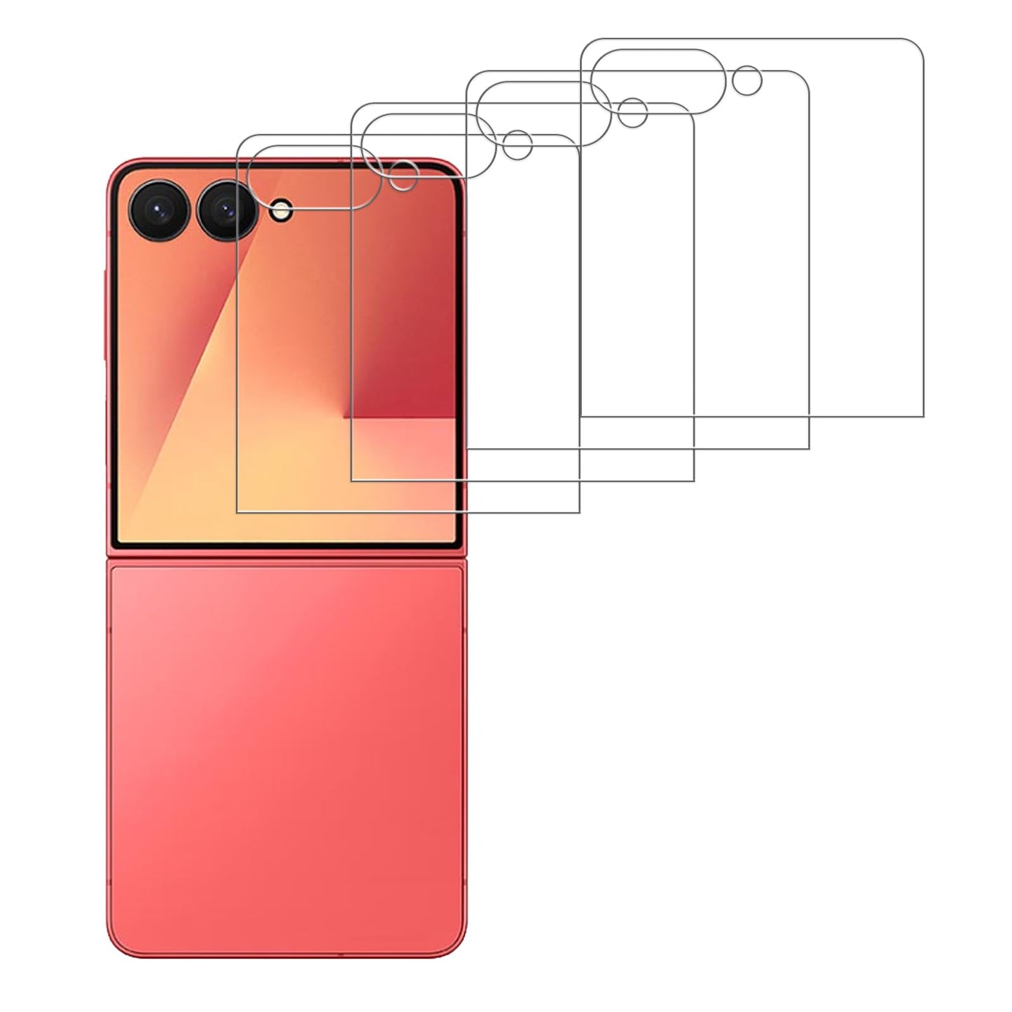 4 Pack Glass Screen Protector Compatible for Samsung Galaxy A25 5G / SM-A256E [9H Hardness]-HD Screen Tempered Glass, Scratch Resistant,Easy Install [Case Friendly]