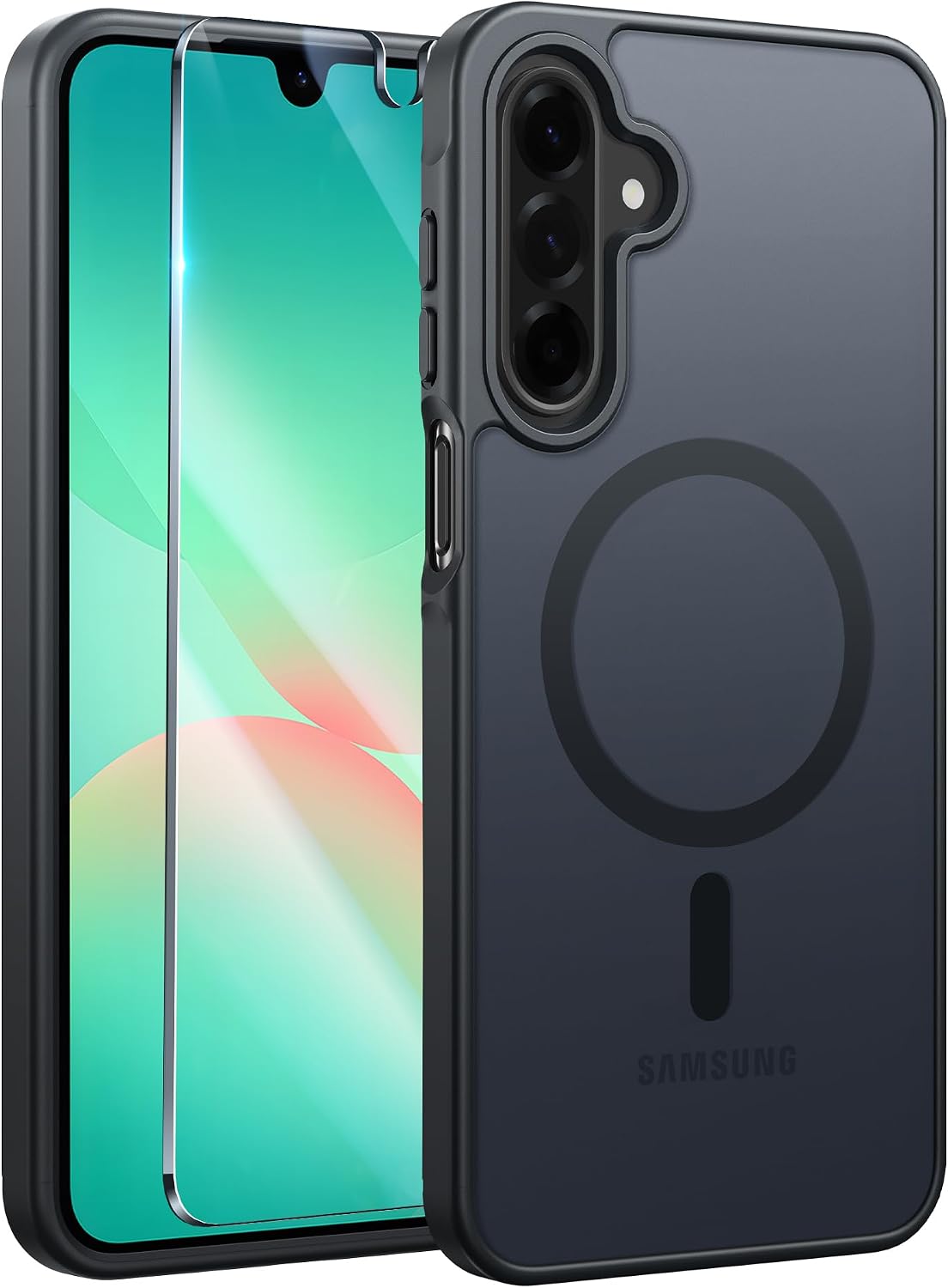 FNTCASE for Galaxy A26 5G Phone Case, Fit for Magsafe, Screen Protector