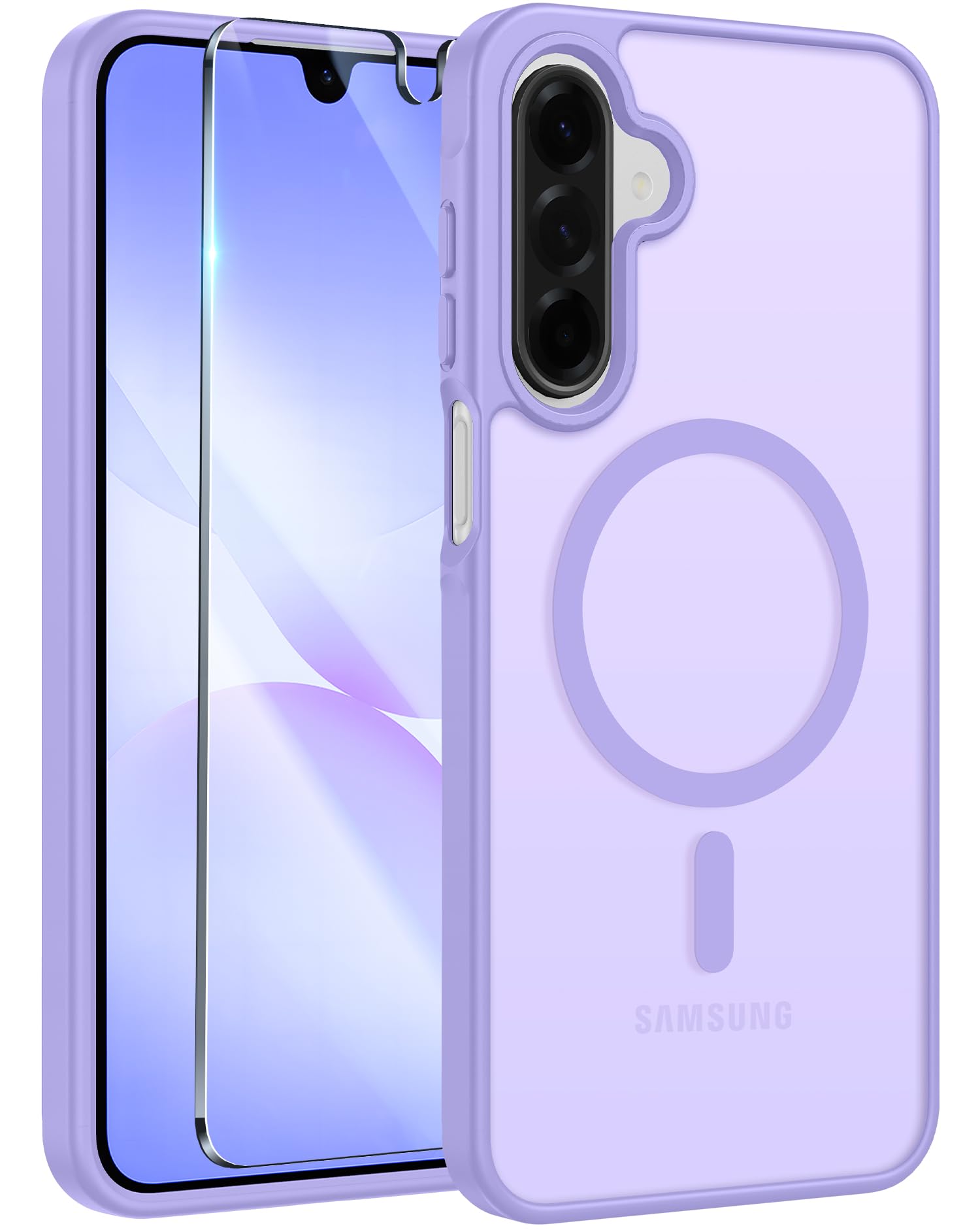 FNTCASE for Galaxy A26 5G Phone Case, Fit for Magsafe, Screen Protector