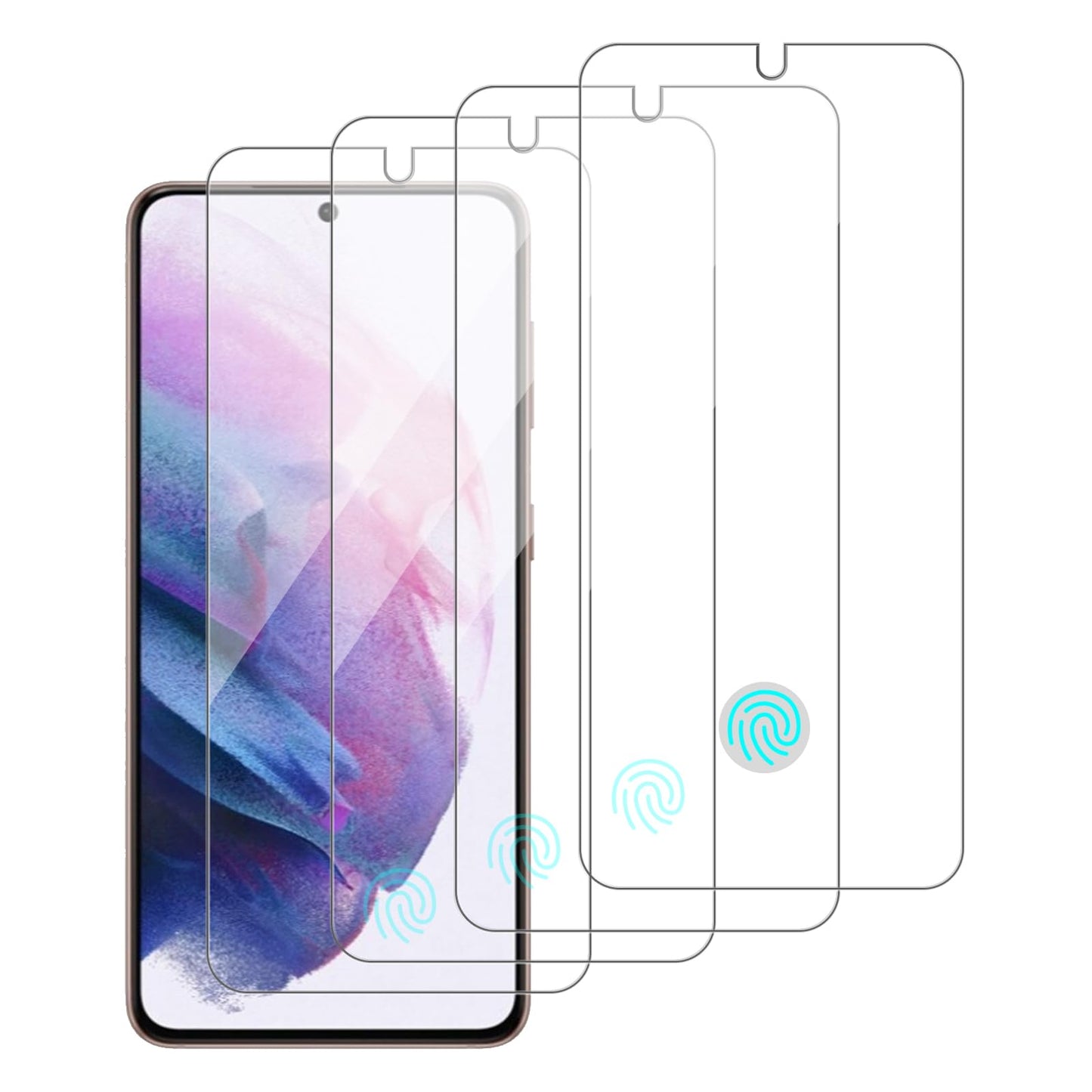 4 Pack Glass Screen Protector Compatible for Samsung Galaxy S20 FE 5G / SM-g781u [9H Hardness]-HD Screen Tempered Glass, Scratch Resistant,Easy Install [Case Friendly]