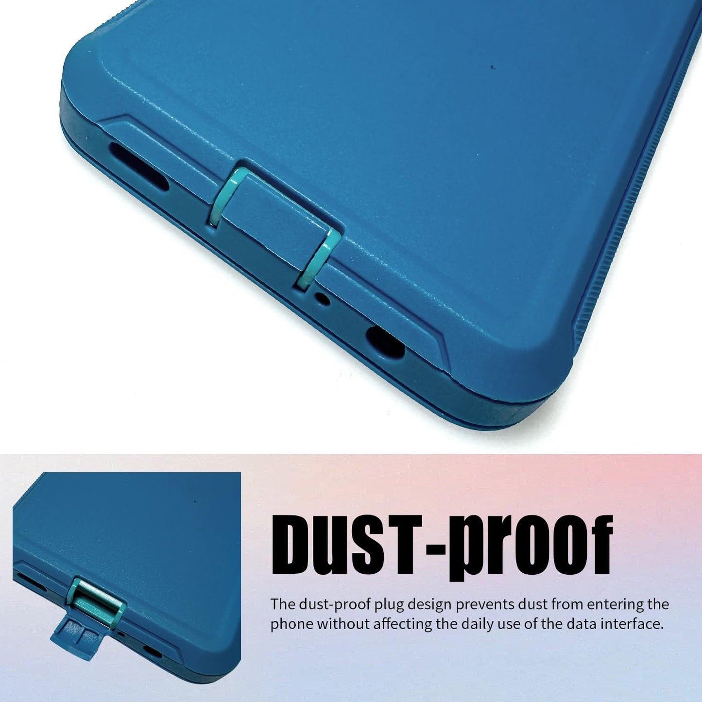 Belt Clip Case for Samsung Galaxy A25 (6.5"), 3 in 1 Full Body Shockproof Heavy Duty Military Grade Tough Durable Protection Case for Samsung Galaxy A25 5G 2024 Release