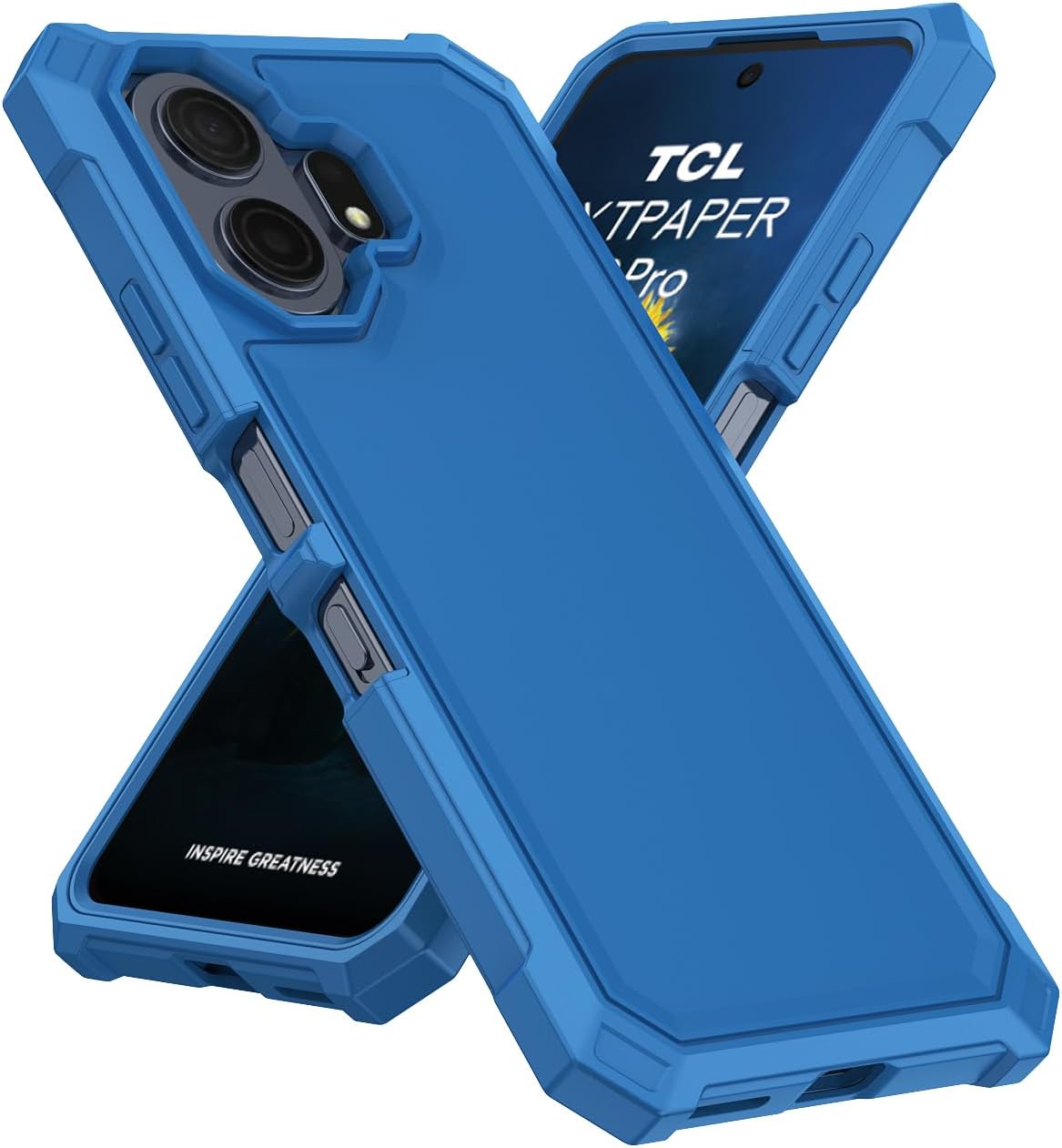 Case for TCL Nxtpaper 70 Pro 5G with Screen Protector Full Body Protection