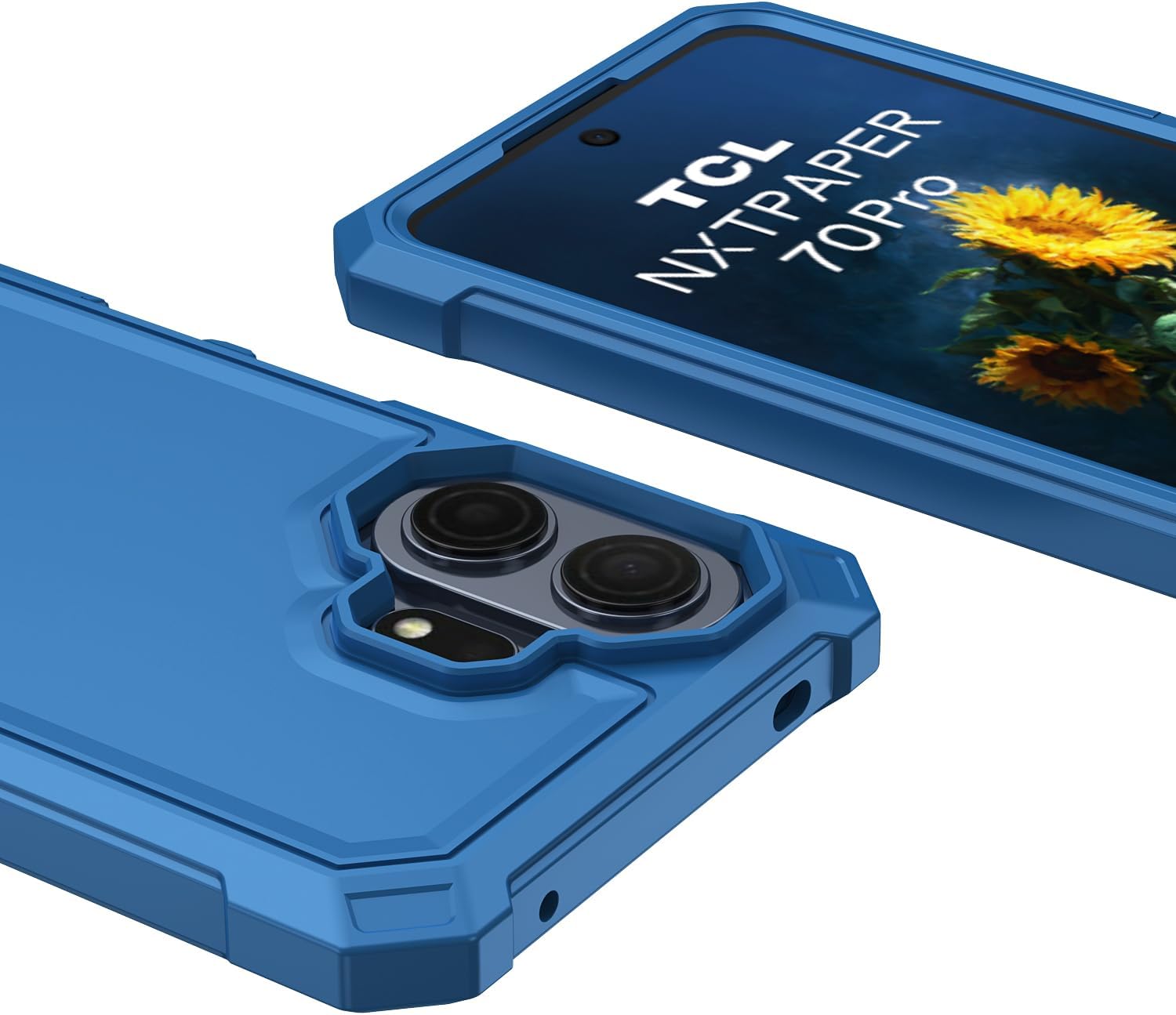 Case for TCL Nxtpaper 70 Pro 5G with Screen Protector Full Body Protection