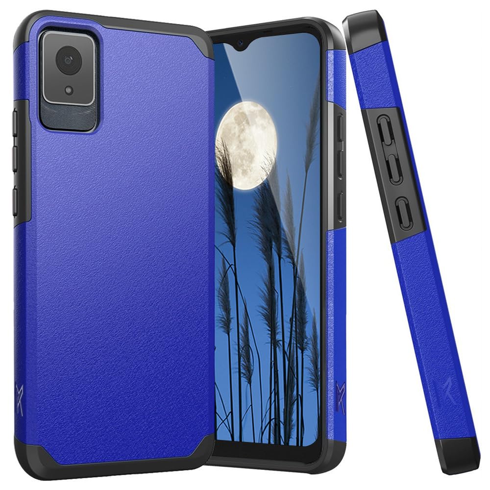 TJS Compatible for TCL K11 T432W Phone Case (Black)