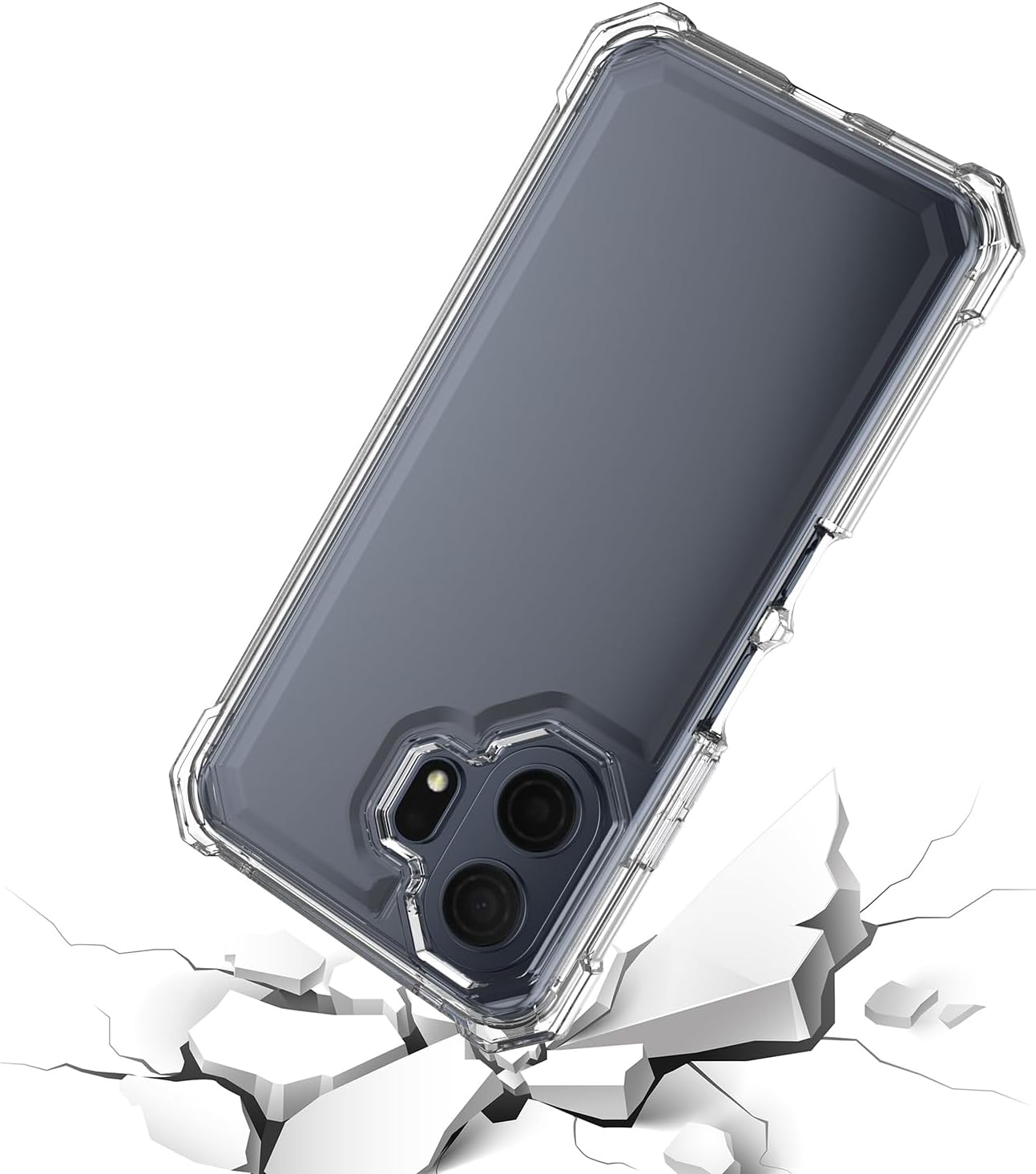 for TCL NXTPAPER 70 Pro 5G Phone Case with Screen Protector Clear