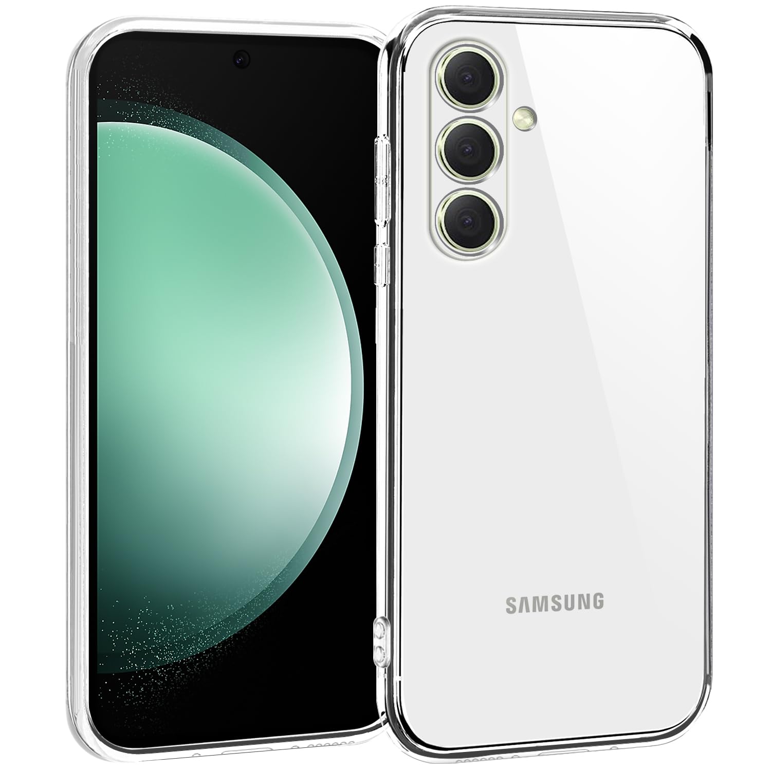 TENOC Clear Case Phone Case for Samsung Galaxy S22 Ultra Slim Cover | Shockproof, Protective, Bumper