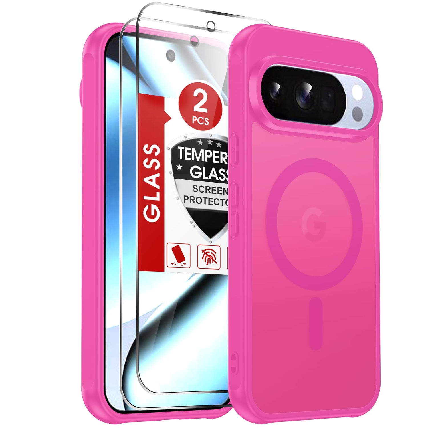 LeYi for Samsung Galaxy A57-5G Phone Case: MagSafe Fit 2 X Screen Protector