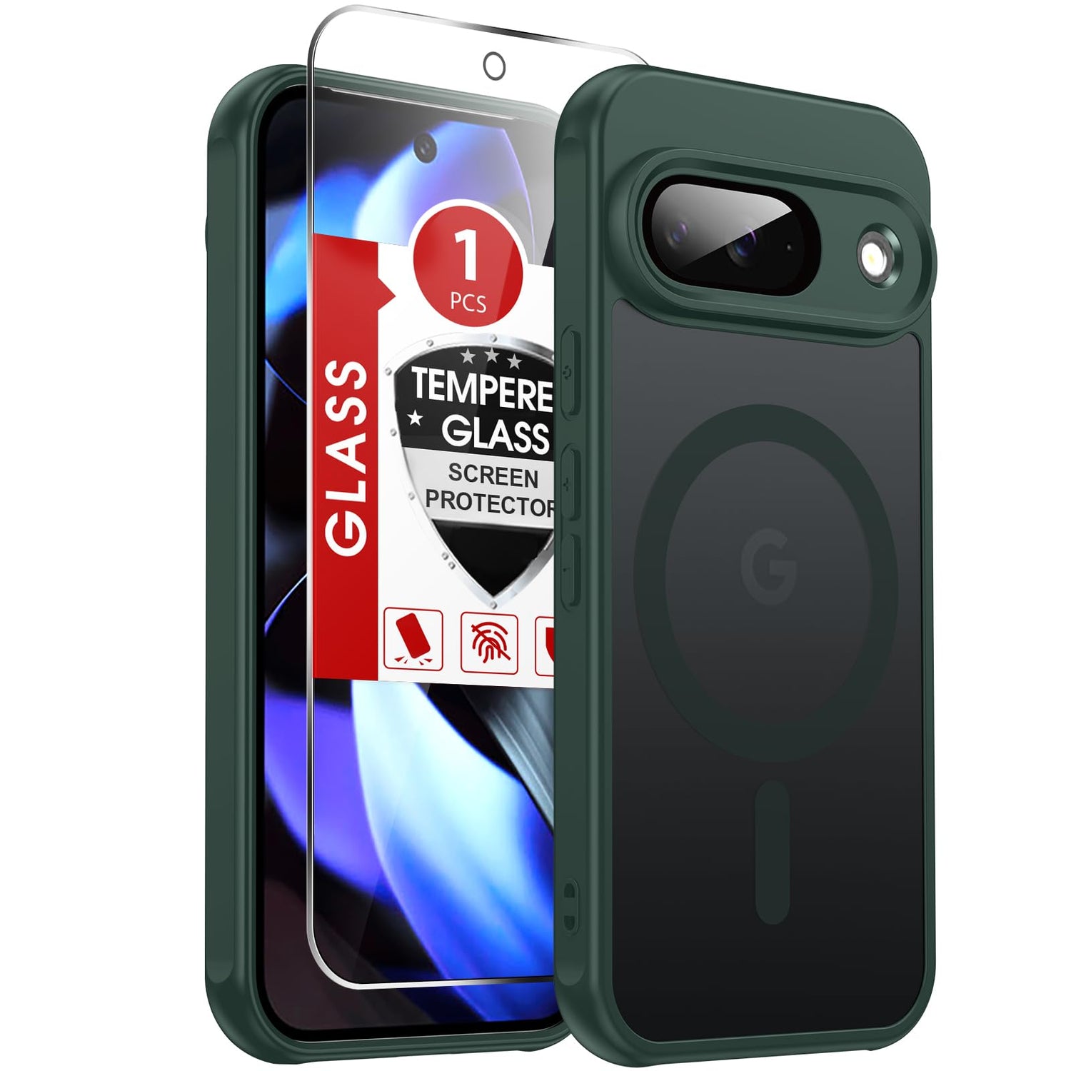 LeYi for Samsung Galaxy A57-5G Phone Case: MagSafe Fit 2 X Screen Protector