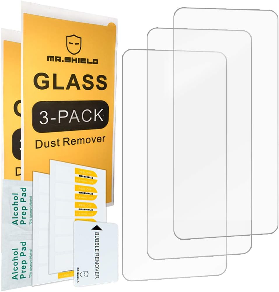 Mr.Shield [3-Pack] Designed For Samsung Galaxy Note 10 Lite [Tempered Glass] [Japan Glass with 9H Hardness] Screen Protector with Lifetime Replacement