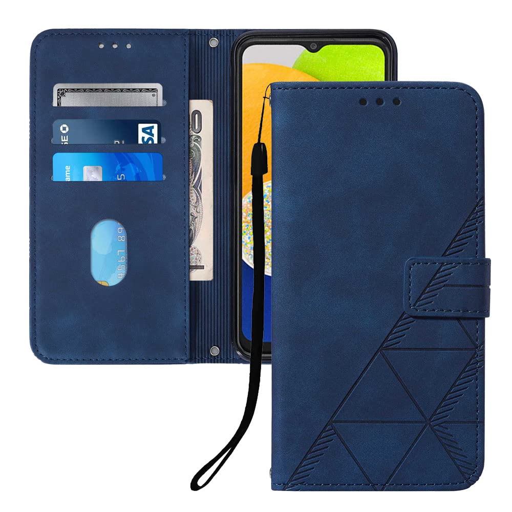 Flip Case for Moto Edge 2024 5G Faux Leather Wallet Holster with Cards Holder Kickstand Magnetic Closure Shockproof Folio Protect Cover for Motorola Edge (2024). Black YBS