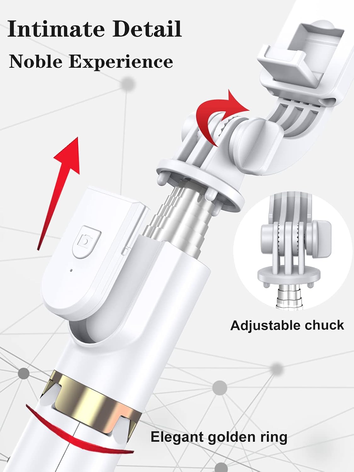 Selfie Stick Tripod with Wireless Remote, 46'' Cellphone Selfie Stick Tripod with LED Fill Light, for iPhone 16/15/14/14 pro/13/13 Pro/12/11/11 Pro/XS Max/XS/XR/X/8/7 and Android Smartphone(Upgrade)