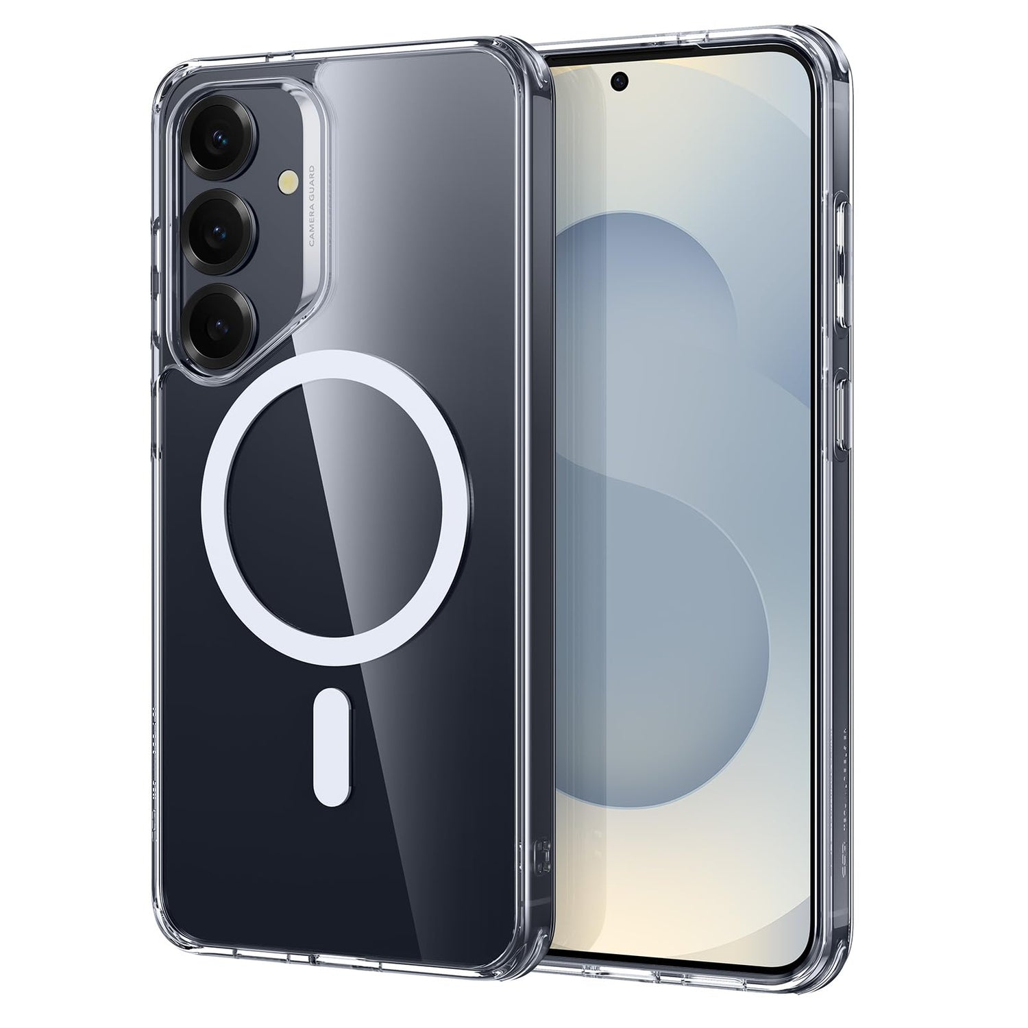 ESR for Samsung S24 Ultra Case, Compatible with MagSafe, Magnetic Case for Samsung Galaxy S24 Ultra, Military-Grade Protection, Yellowing Resistant, Classic Series, Clear Black
