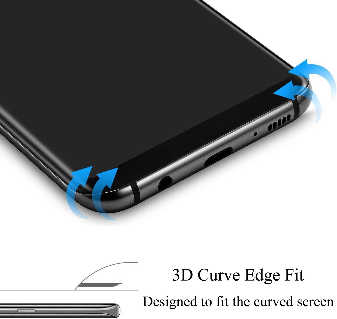 [2 Pack] Moto Edge 2025 Privacy Screen Protector, 9H Tempered Glass, Bubble Free, HD Clear, Anti-Scratch, Anti-Spy Film for Motorola Edge 2025 5G Glass Screen Protector