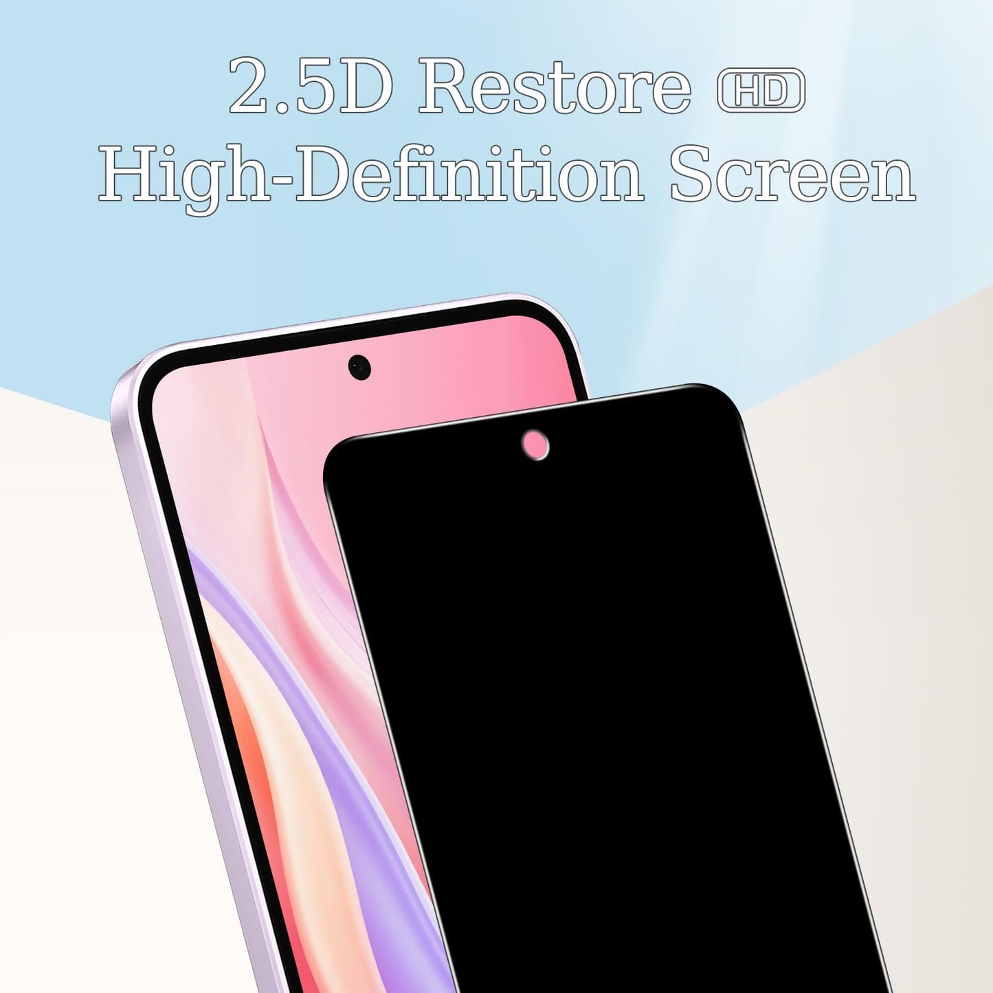 3 Pack Privacy Screen Protector for Samsung Galaxy A37/A57 5G Glass