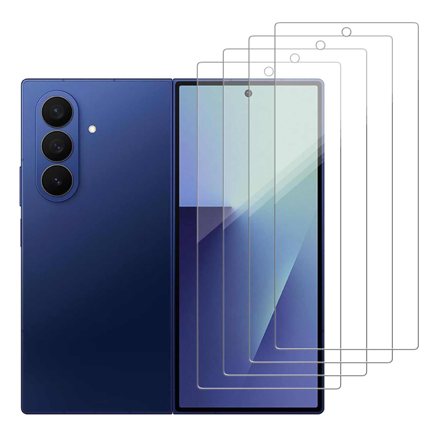 4 Pack Glass Screen Protector Compatible for Samsung Galaxy A25 5G / SM-A256E [9H Hardness]-HD Screen Tempered Glass, Scratch Resistant,Easy Install [Case Friendly]