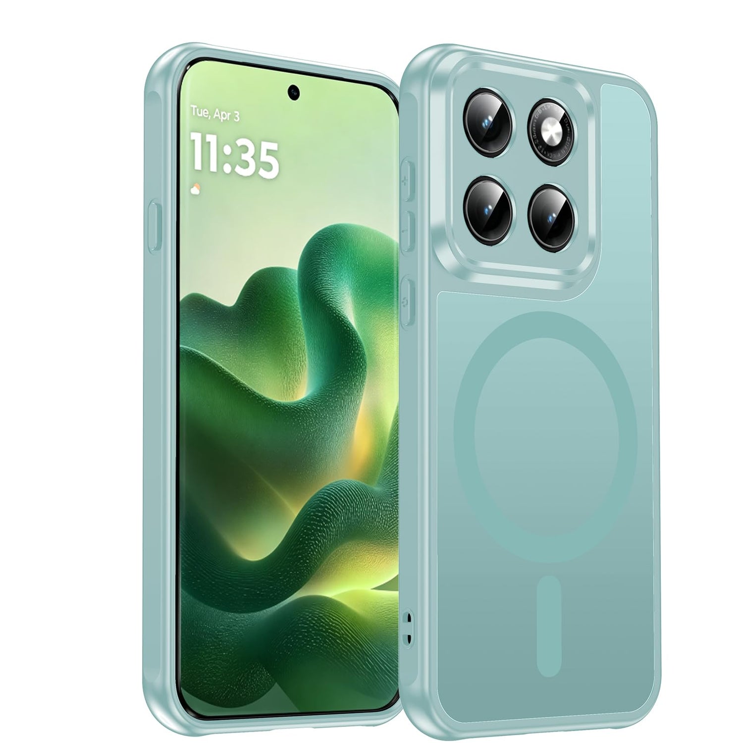 LeYi for Samsung Galaxy A57-5G Phone Case: MagSafe Fit 2 X Screen Protector
