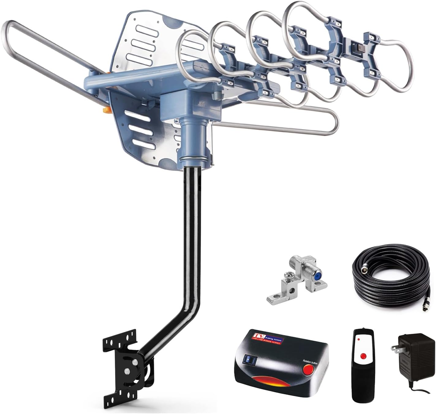 2026 Long Range Outdoor TV Antenna for Smart TV - 4K 1080P ATSC 3.0 Ready