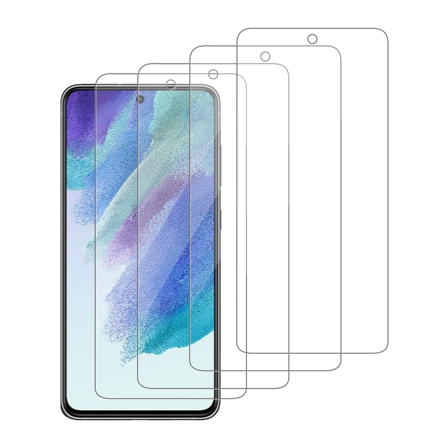 4 Pack Glass Screen Protector Compatible for Samsung Galaxy S20 FE 5G / SM-g781u [9H Hardness]-HD Screen Tempered Glass, Scratch Resistant,Easy Install [Case Friendly]