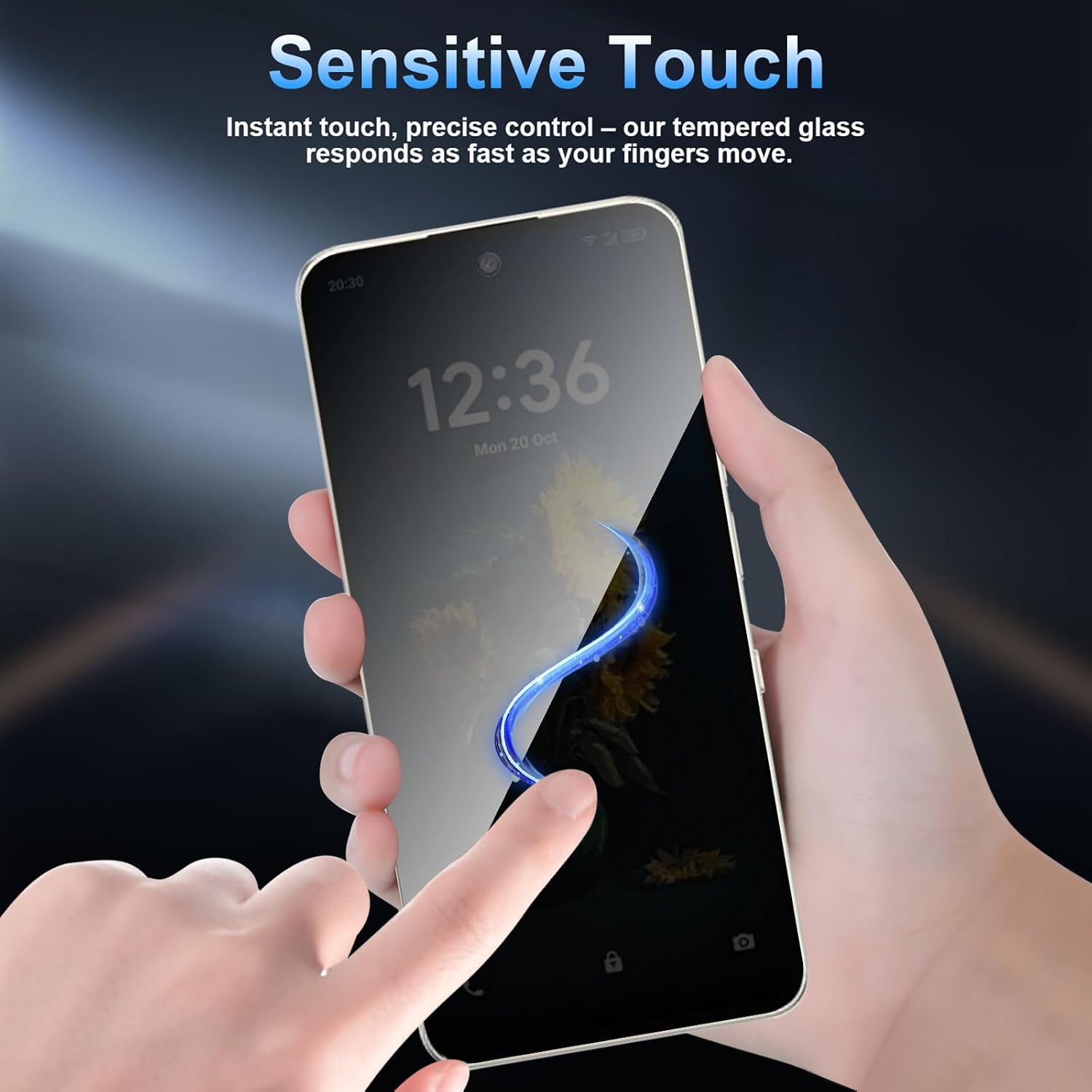 2 Pack Privacy Screen Protector for TCL NXTPAPER 70 Pro