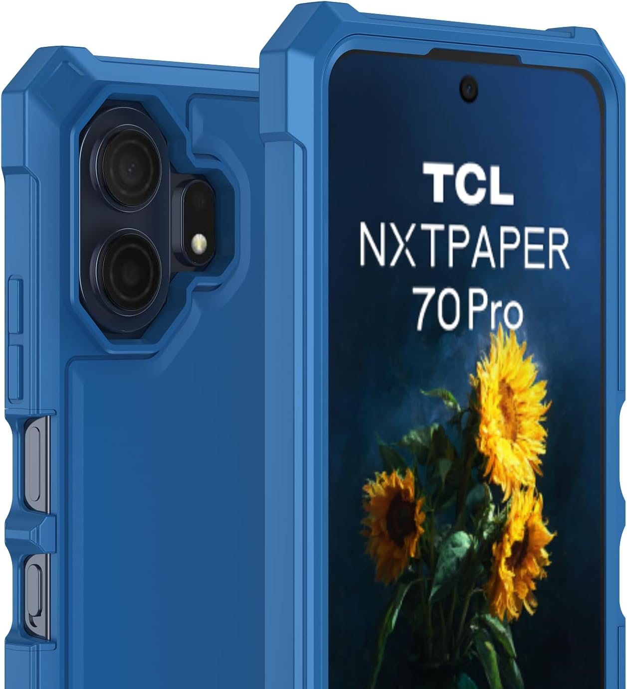 Case for TCL Nxtpaper 70 Pro 5G with Screen Protector Full Body Protection