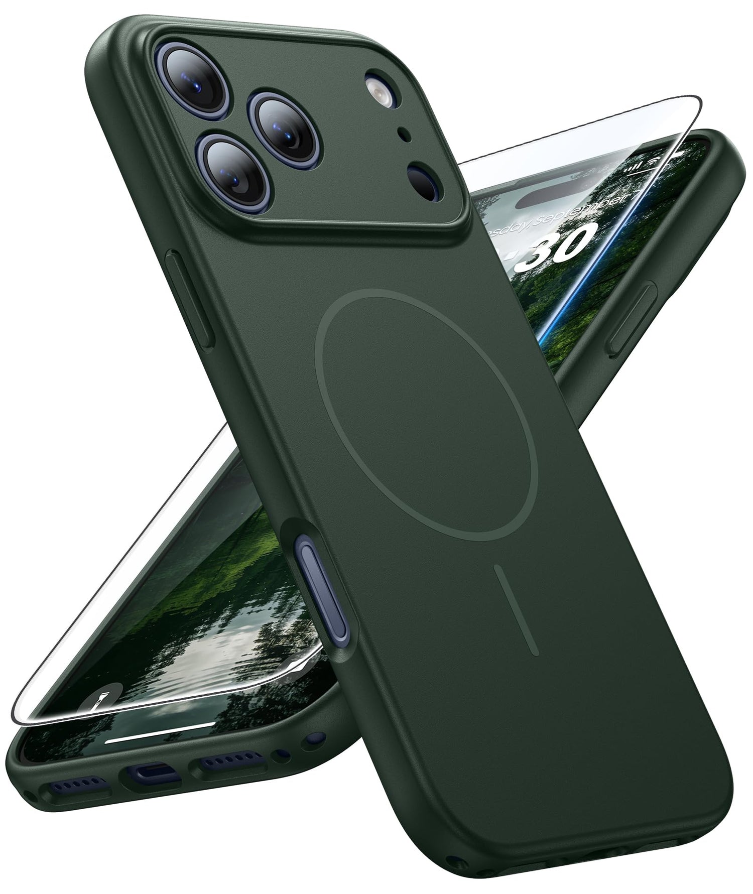 FNTCASE for Motorola Edge 2026 Case: Moto Edge 2026 Case with Screen Protector Non-Slip 14FT Military Grade Drop Protection, Shockproof, Slim Fit, Anti-Scratch TPU Matte Phone Cover (Black)