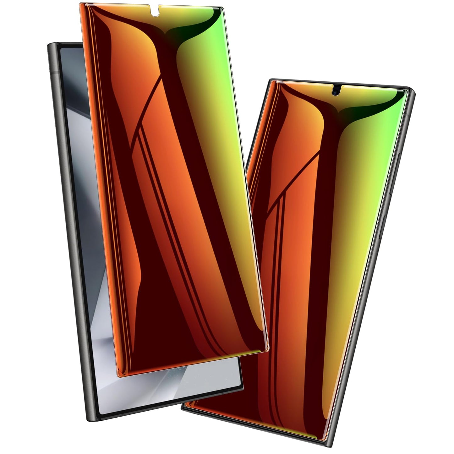 Fotbor 2 Pack for Samsung Galaxy Note 10 Plus Privacy Tempered Glass Screen Protector, 9H Hardness Anti-Scratch Fulll Coverage Case Friendly [Don’t Support Fingerprint Unlock]