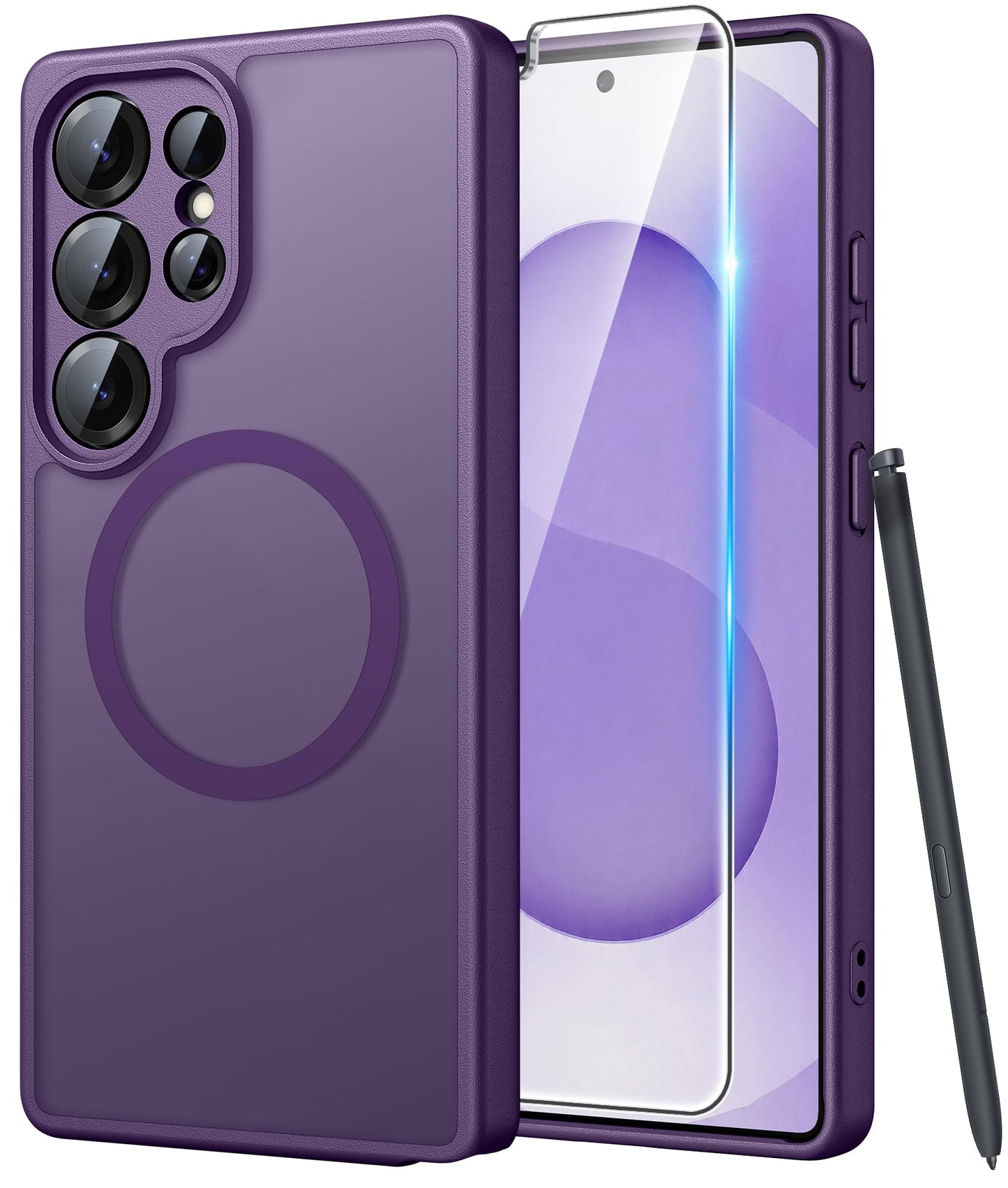 FNTCASE for Moto G Stylus 5G 2026 Case: Motorola G Stylus 2025 Case [Compatible with Magsafe] Translucent Matte Cases with [Screen Protector] Military Grade Shockproof Protective Phone Cover
