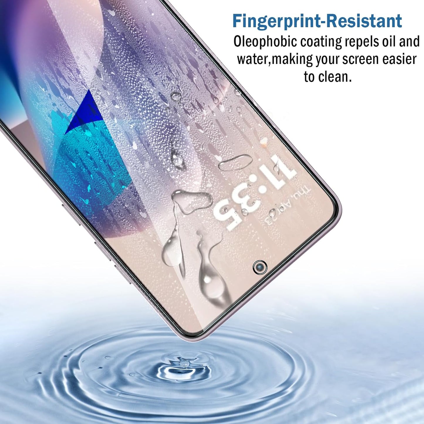 2 Pack Compatible with Moto G Stylus 2026/2025 Screen Protector,Full Coverage 9H Tempered Glass Film,HD Clear Scratch Resistant,Bubble-Free for Moto G Stylus 5G 2026 Screen Protector
