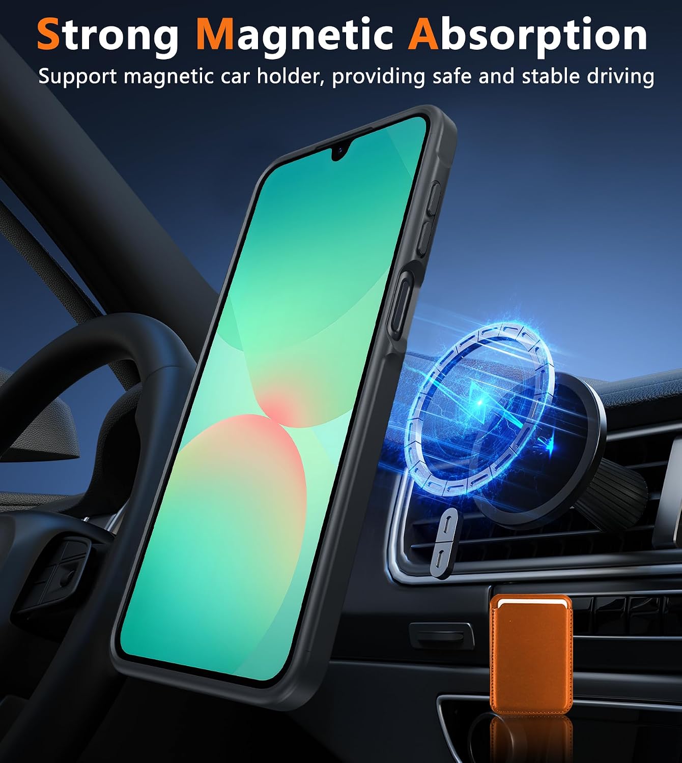 FNTCASE for Galaxy A26 5G Phone Case, Fit for Magsafe, Screen Protector