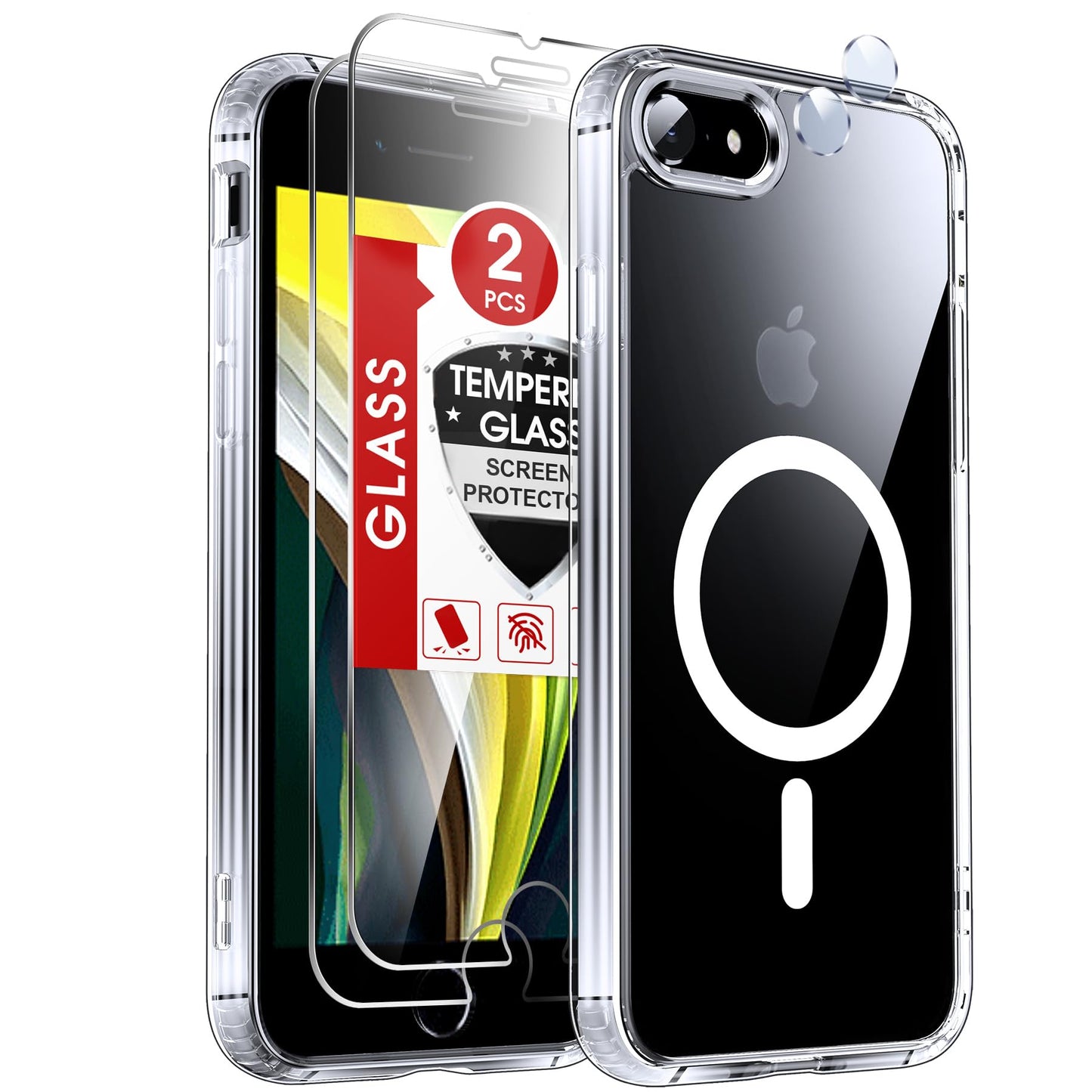 LeYi for iPhone-17 Wallet Case Clear: i Phone iphone17 Cases with Card Holder Protective iohone 17case Cover Women Funda para Heavy Duty Military Grade Hard Men ipone i17, Transparent