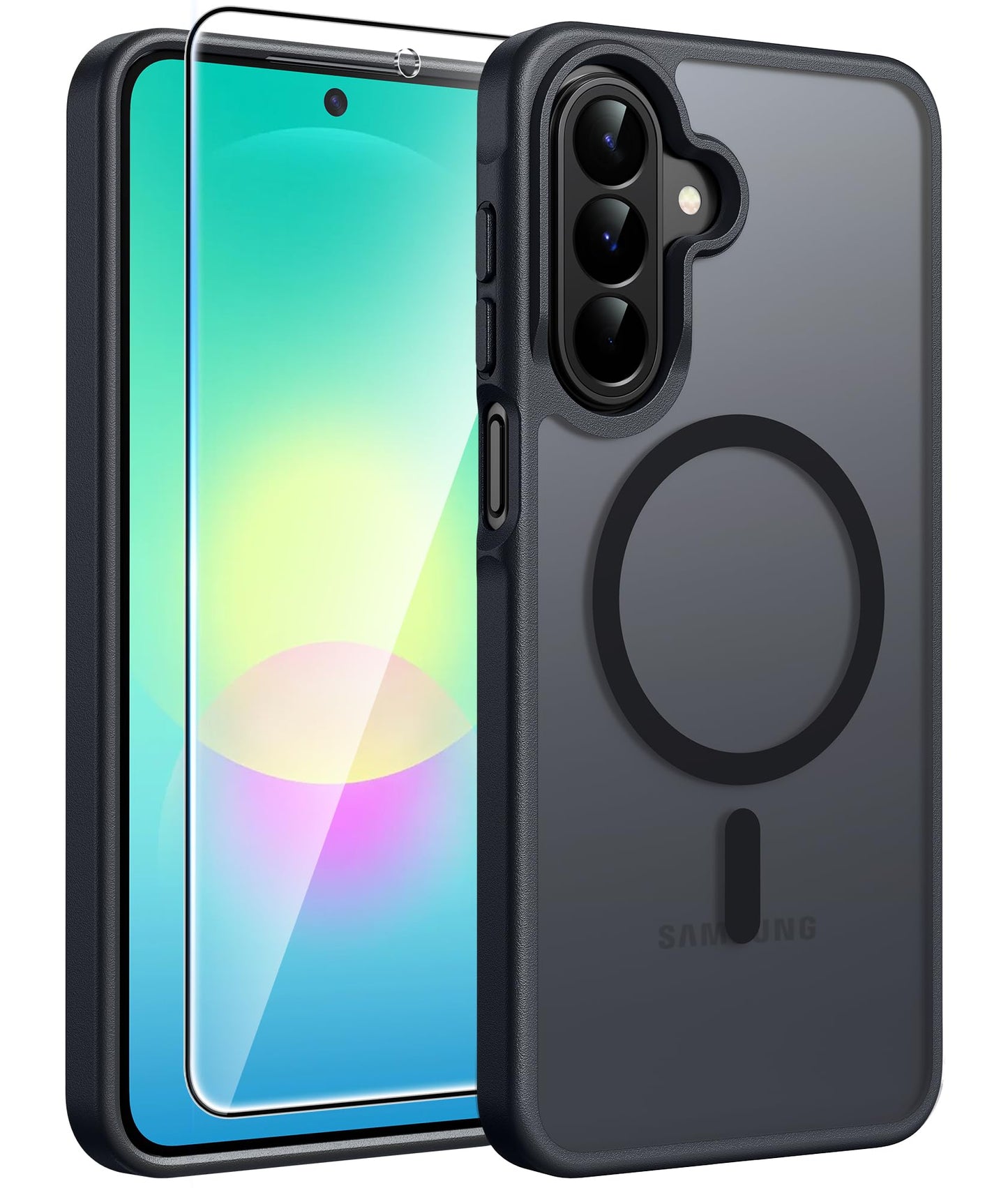 FNTCASE for Galaxy A26 5G Phone Case, Fit for Magsafe, Screen Protector