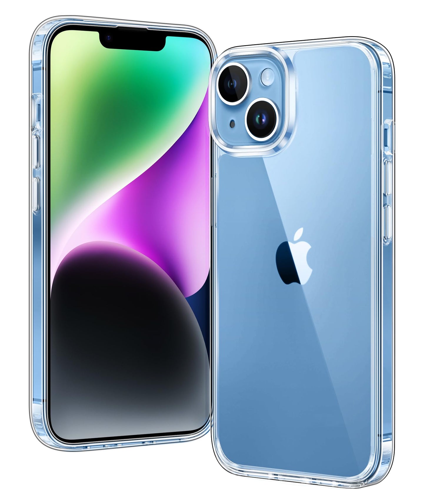 FNTCASE for iPhone 17 Case Clear: Magnetic Phone Cases with Screen Protector Drop Proof Compatible with Magsafe Slim Anti Yellowing Rugged Shockproof Protective Transparent Cell Cover (A-Clear)