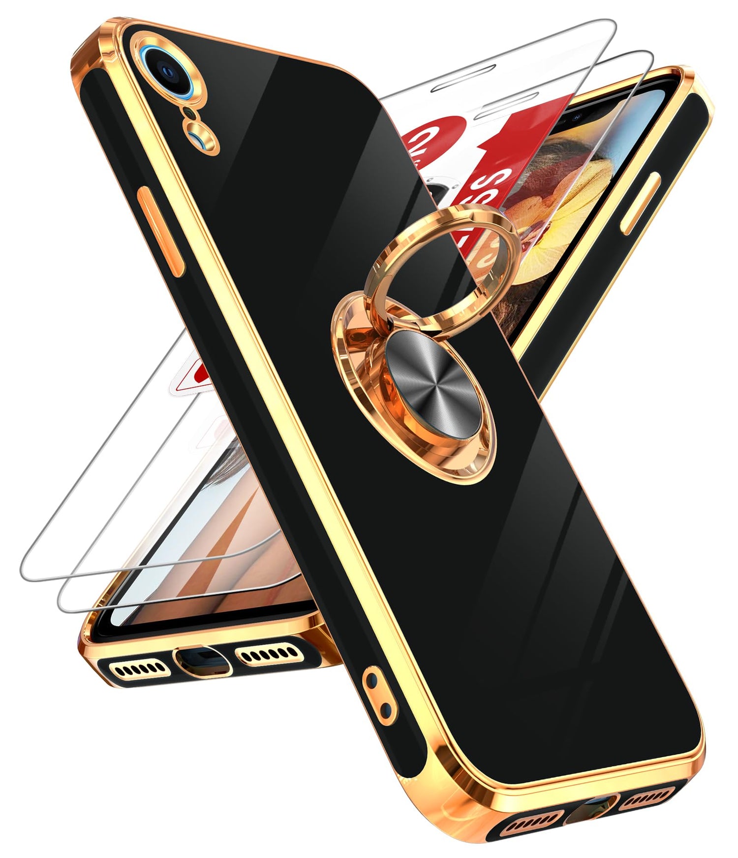 LeYi for Galaxy A37 5G Phone Case with 360°Rotatable Magnetic Kickstand