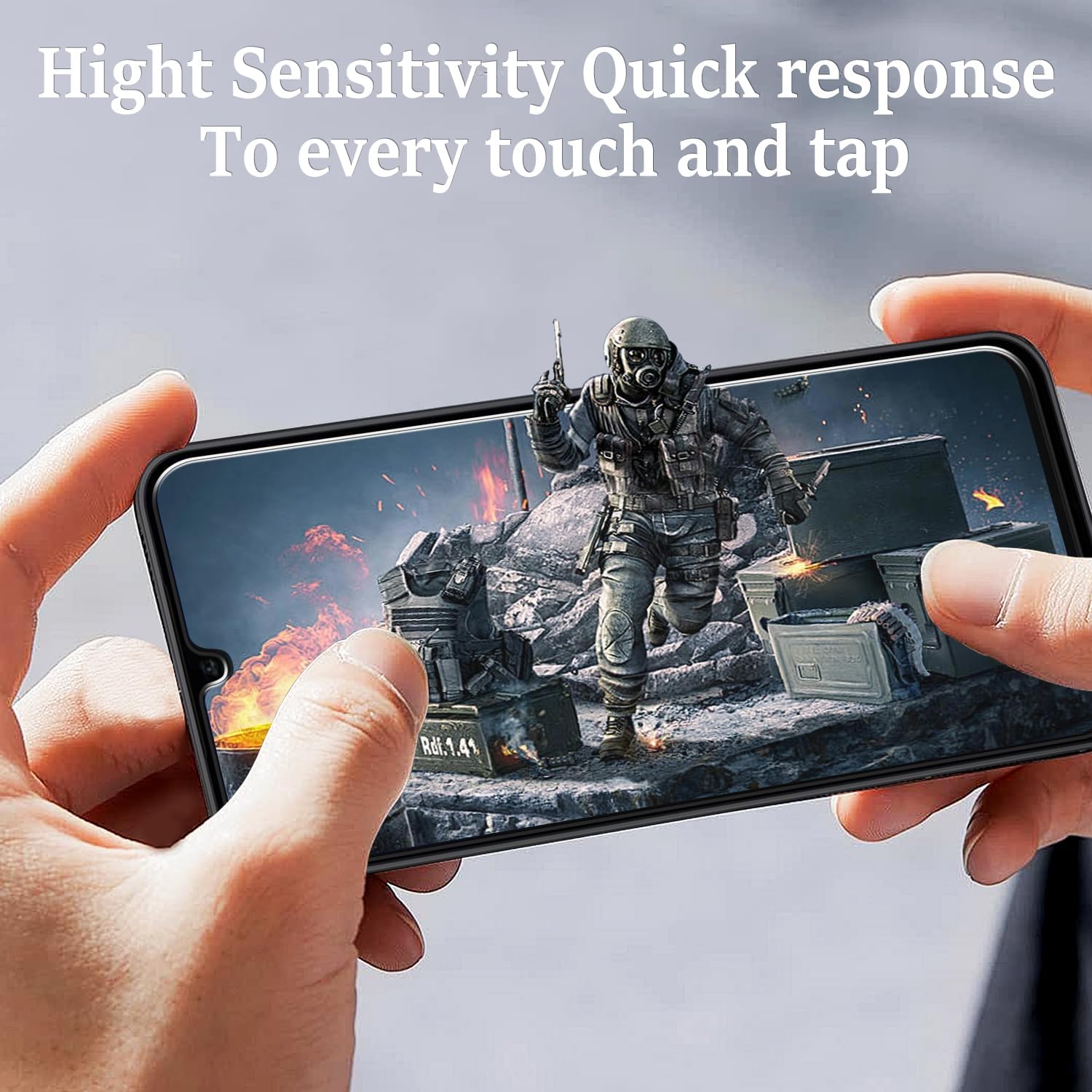 Pokolan (3 Pack Designed for Samsung Galaxy A17 5G Tempered Glass Screen Protector, 9H Hardness, Anti Scratch, Bubble Free