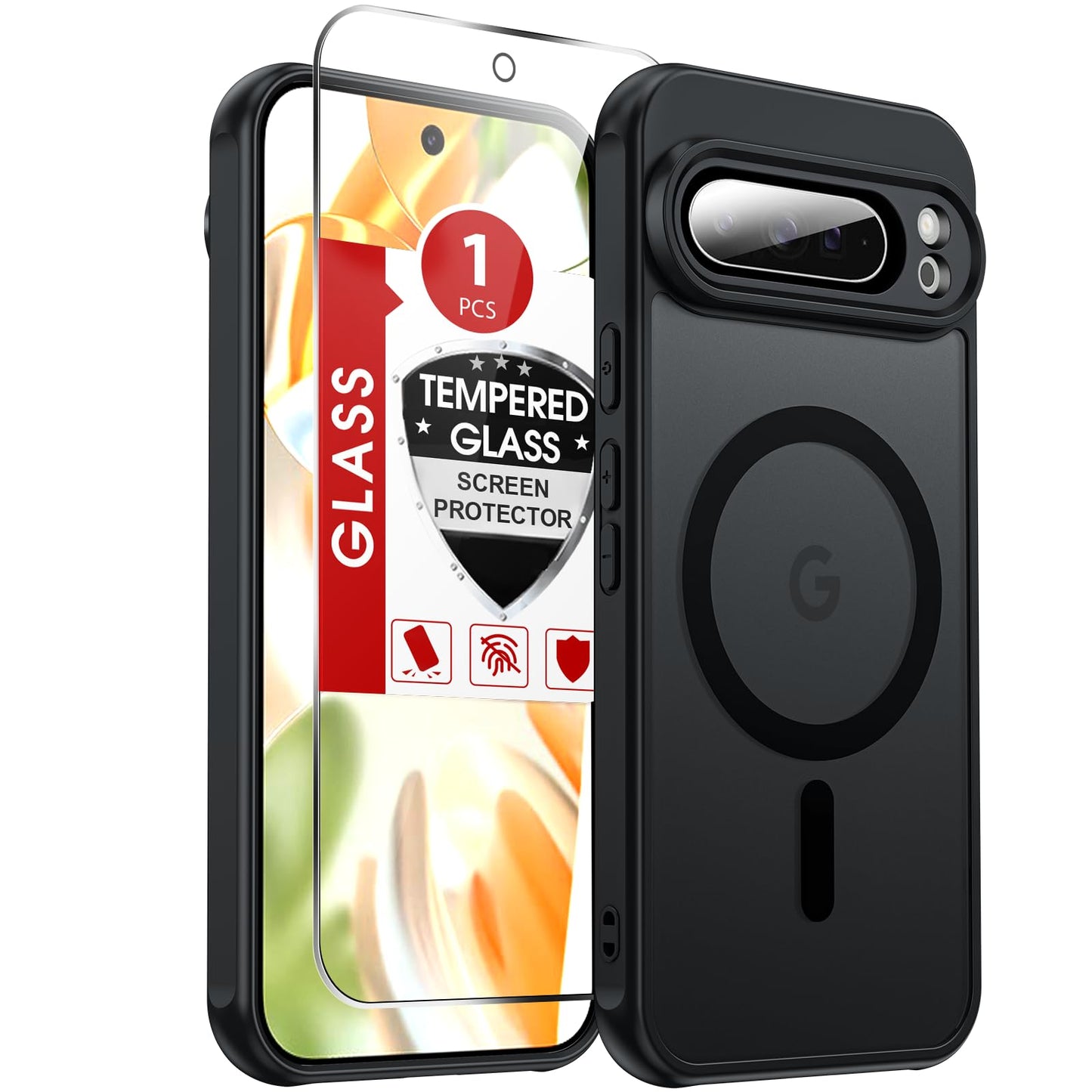 LeYi for Samsung Galaxy A57-5G Phone Case: MagSafe Fit 2 X Screen Protector