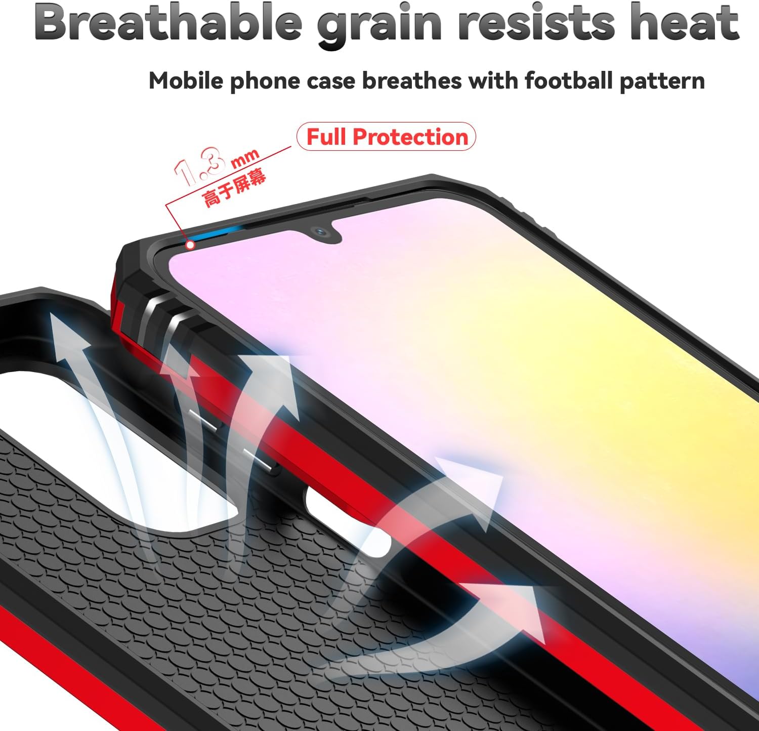 SunStory for Samsung Galaxy A26 5G Phone Case with Rotated Ring Kickstand