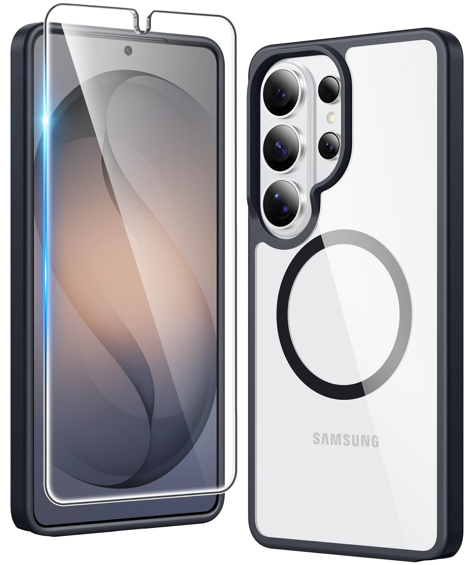 FNTCASE for Motorola Moto G-Power-5G-2026 Case: for Moto G Power 2025 Case Clear Slim Anti Yellowing Cell Phone Cover - Rugged Shockproof Protective Bumper Transparent Phonecase (Clear Magnetic)