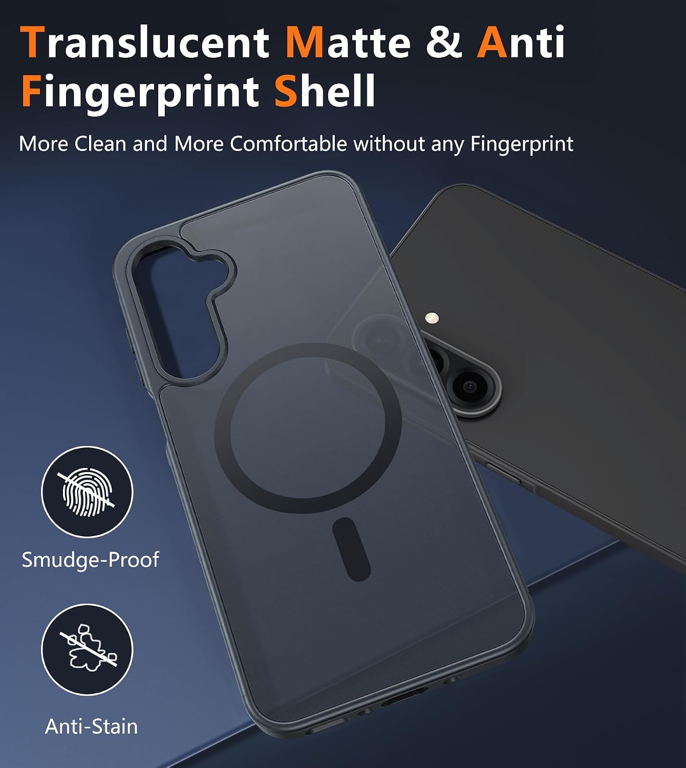 FNTCASE for Galaxy A26 5G Phone Case, Fit for Magsafe, Screen Protector