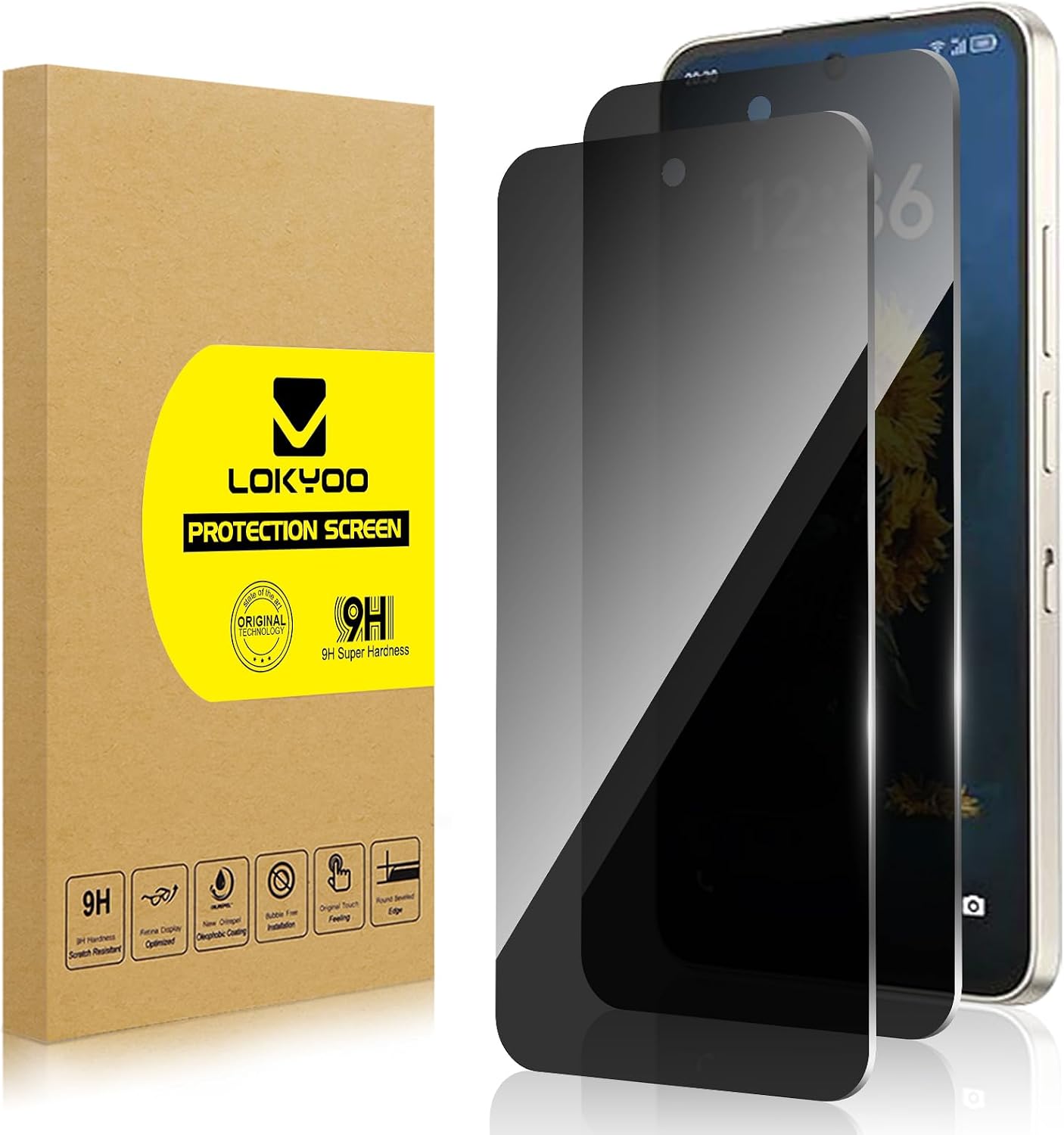 2 Pack Privacy Screen Protector for TCL NXTPAPER 70 Pro