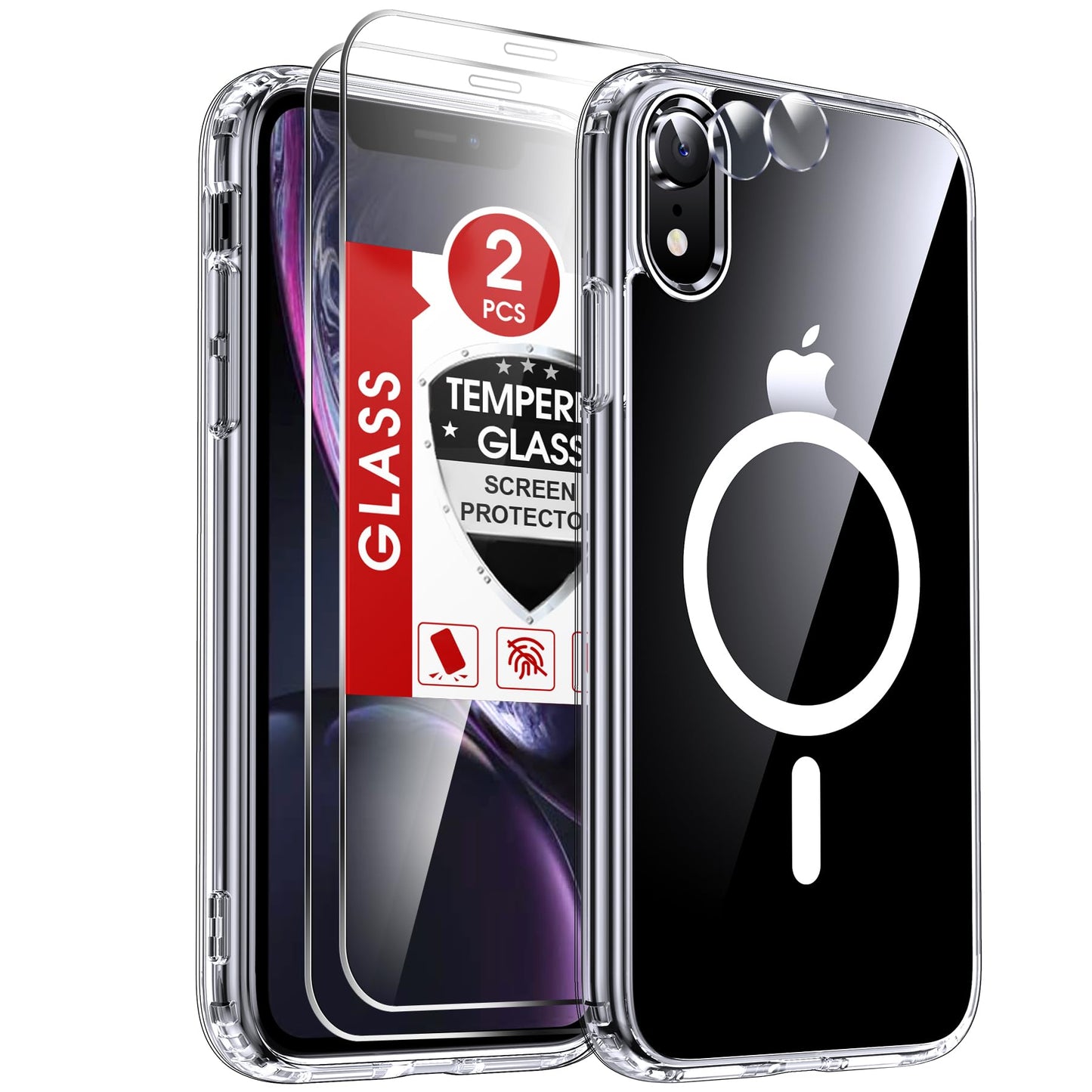 LeYi for iPhone-17 Wallet Case Clear: i Phone iphone17 Cases with Card Holder Protective iohone 17case Cover Women Funda para Heavy Duty Military Grade Hard Men ipone i17, Transparent